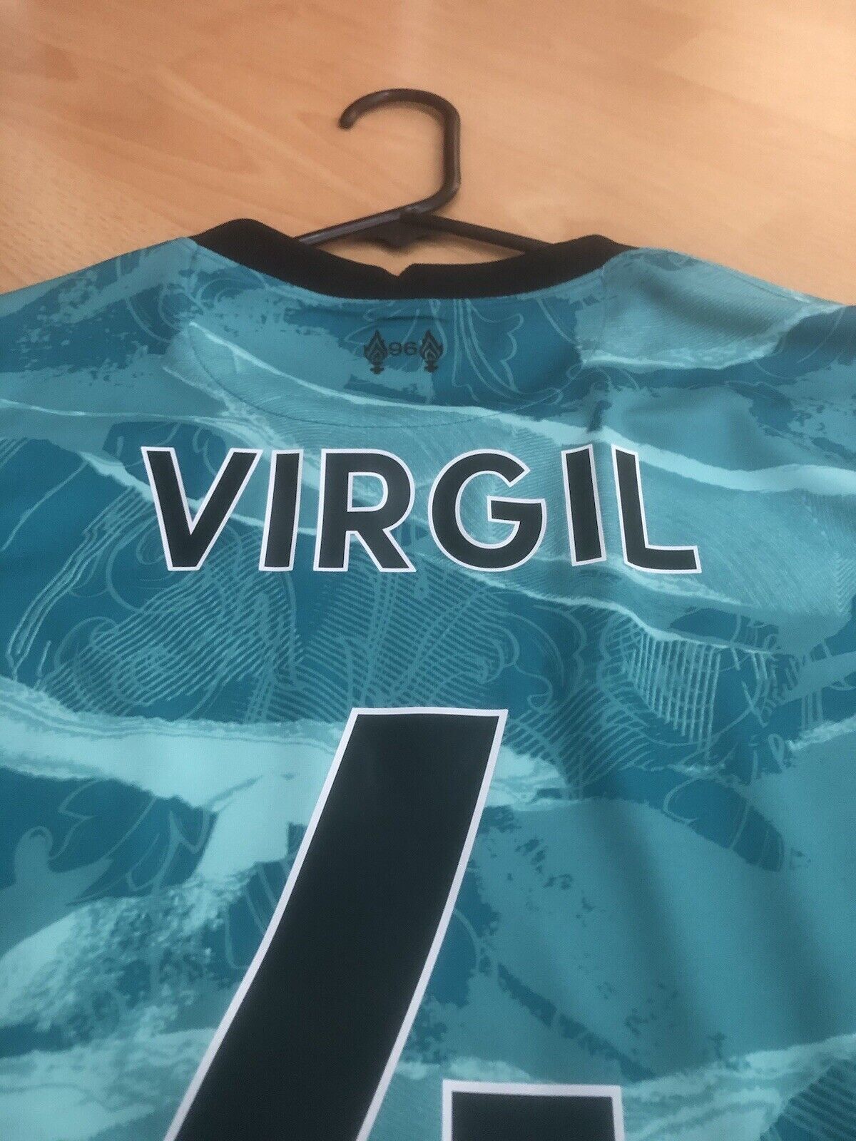 Virgil 4 Liverpool Xl 2020 21 Away Nike Excellent Condition Cz2635 354
