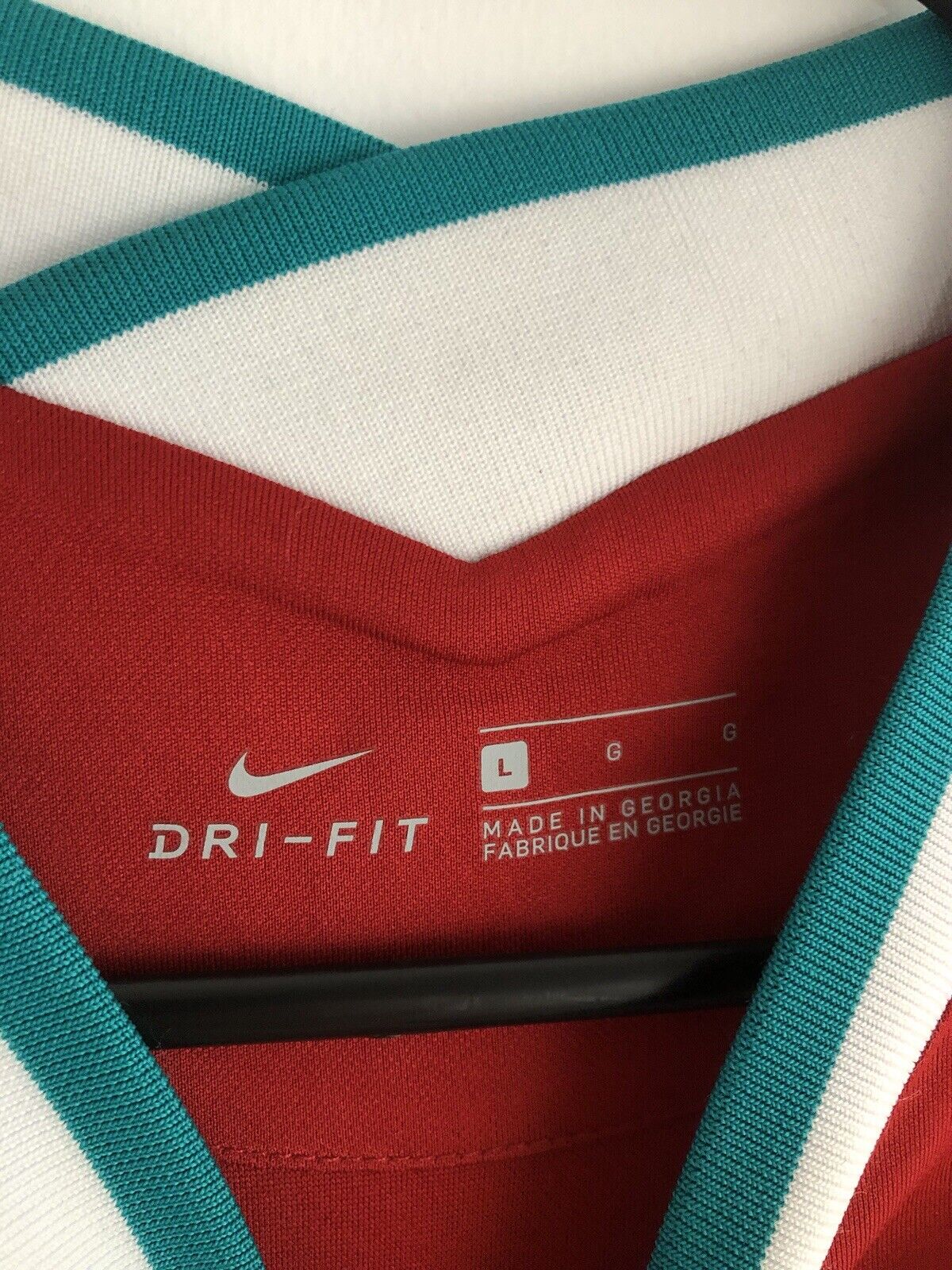 Virgil 4 Liverpool Large 2020 21 Home Shirt Nike Excellent Condition Cz2636 687