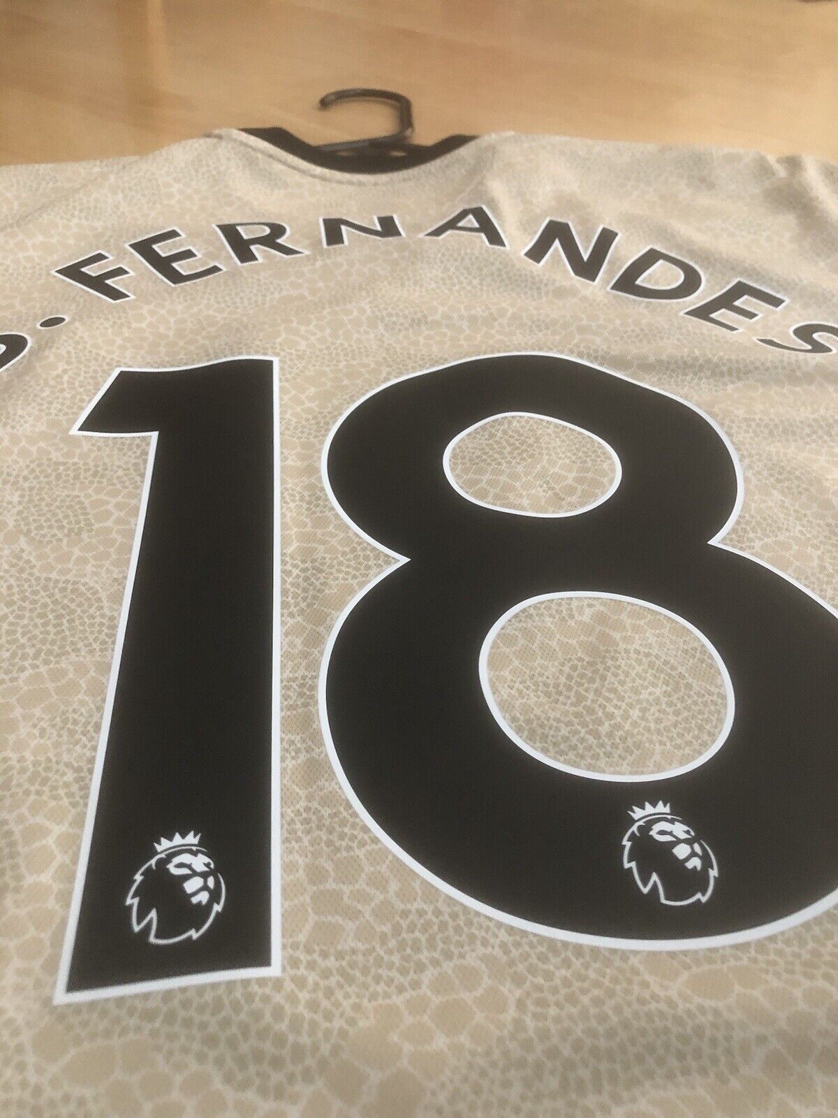 B Fernandes 18 Manchester United 2019 20 Away Xl Very Good Condition Ed7388