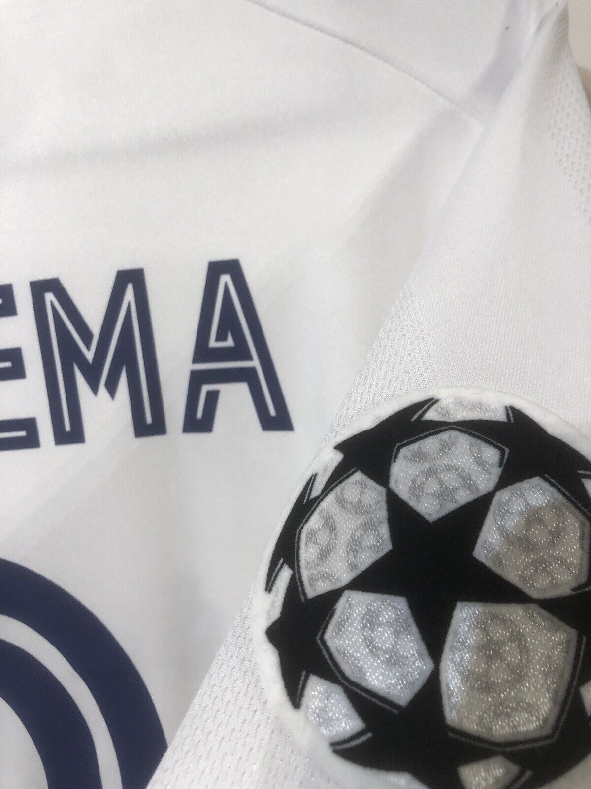 Benzema #9 Real Madrid 2020/21 X-Large L/S Home Football Shirt Jersey BNWT