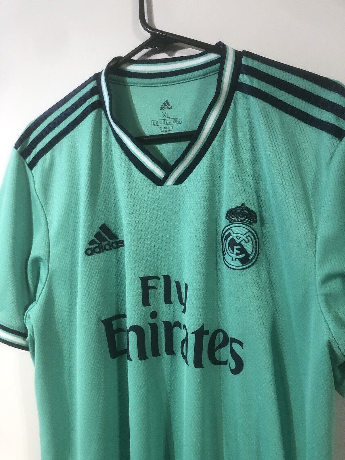 Benezma #9 Real Madrid 2019/20 XL 3rd Shirt Adidas Excellent Condition