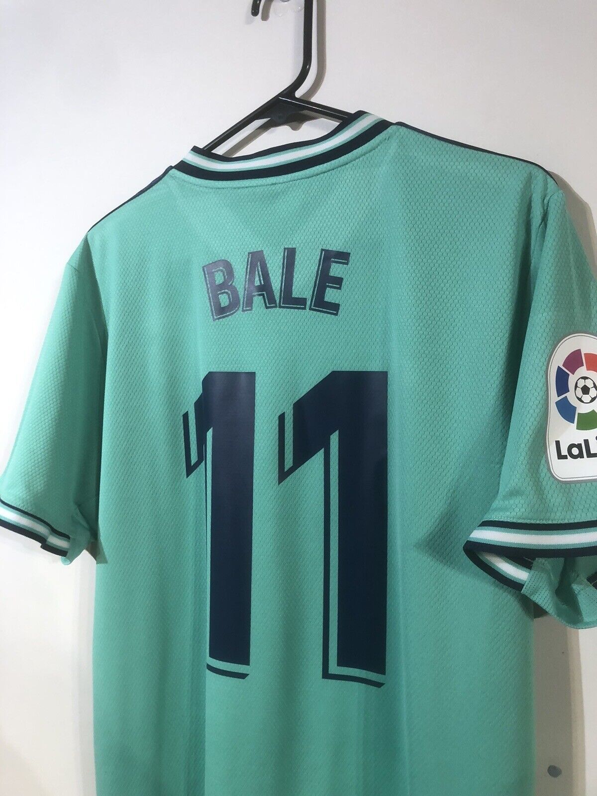Bale #11 Real Madrid LFP 2019/20 Large 3rd Shirt Adidas Excellent Condition