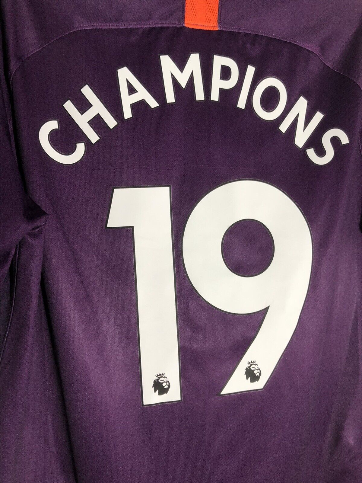 Champions 19 Manchester City 2018 19 Large 3rd Excellent Condition 919001 538