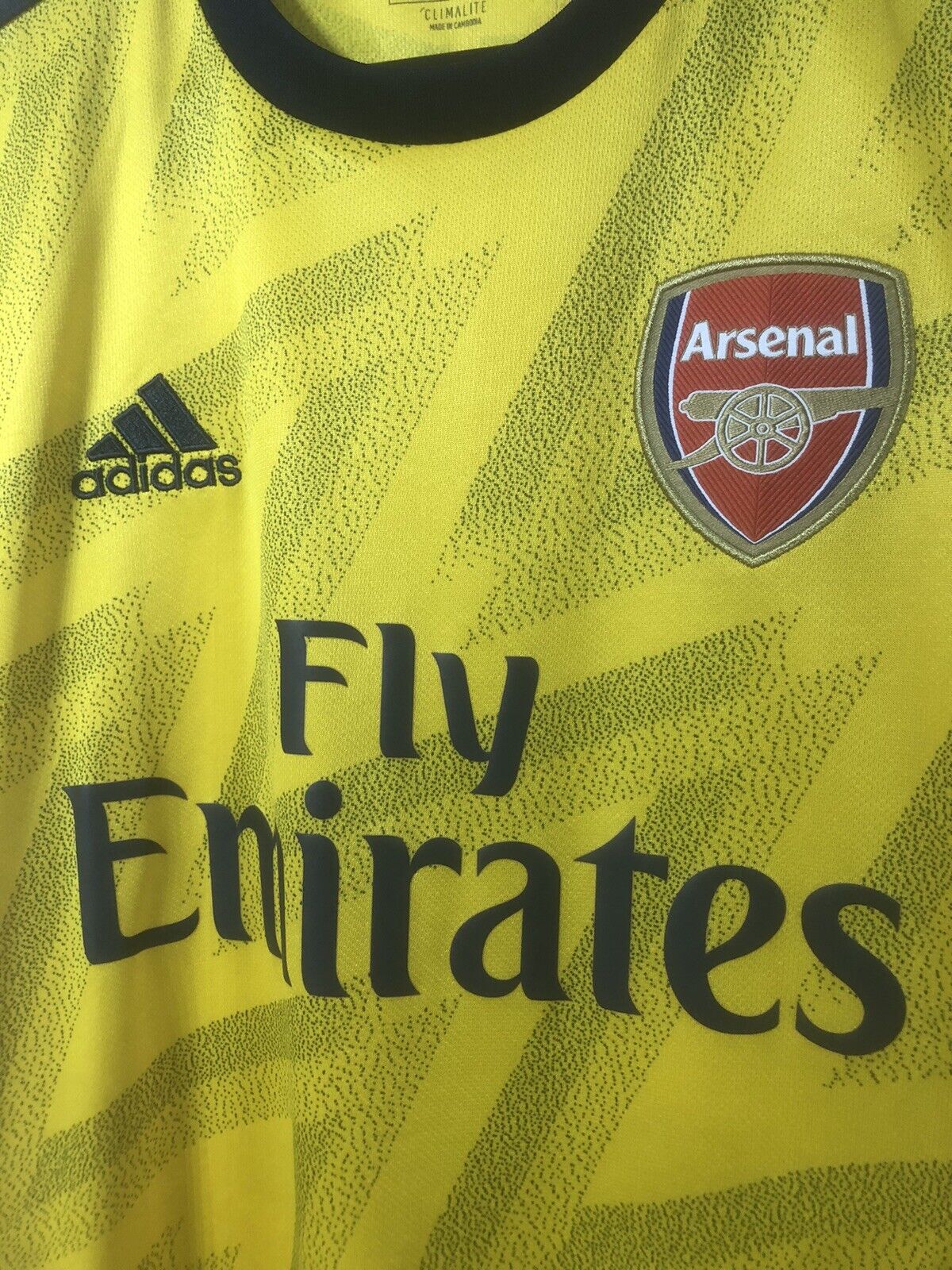 Martinelli #35 Arsenal 2019/20 Small Away Shirt Excellent Condition EH5635