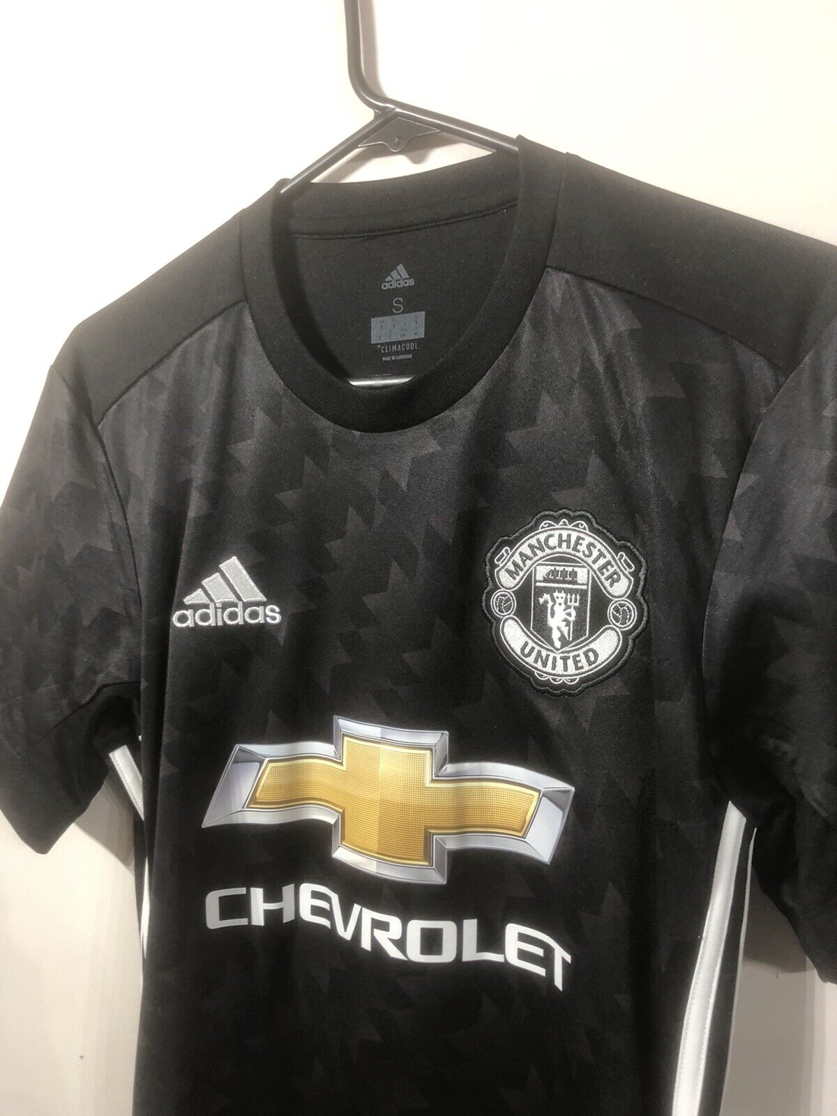 Carrick #16 Manchester United 2017/18 Away Small Shirt Excellent Condition