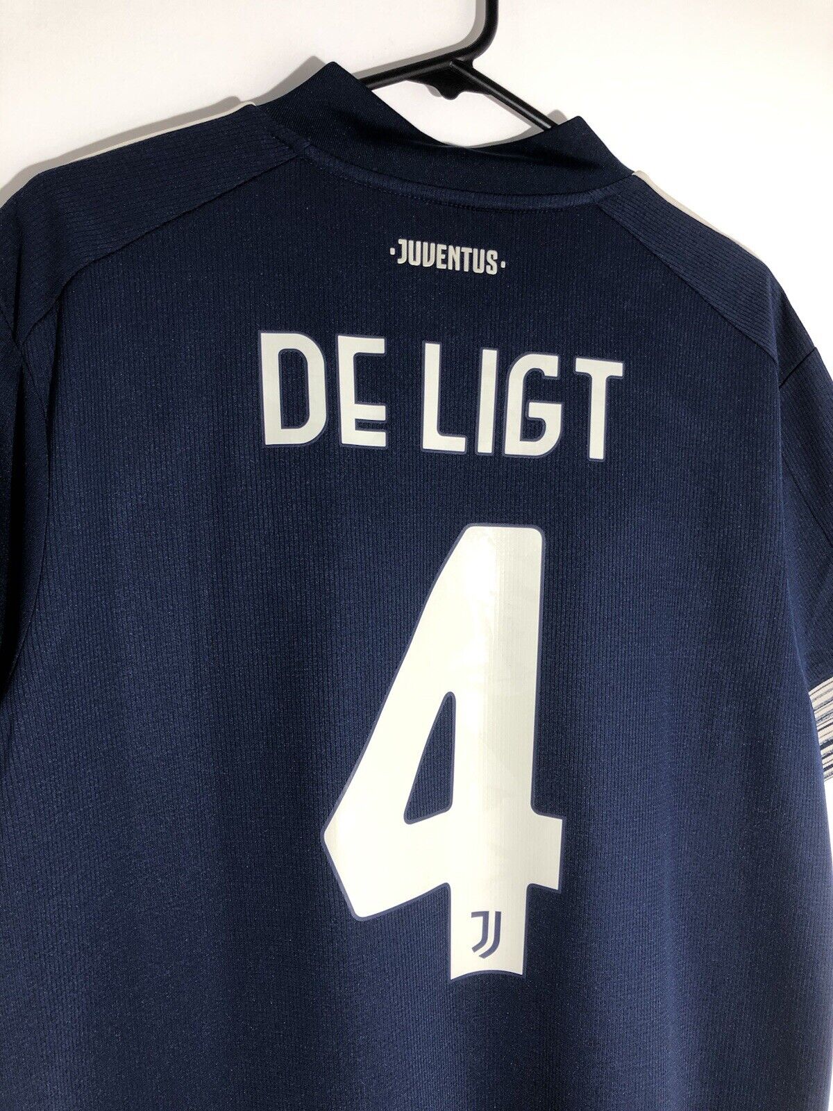 De Ligt 4 Juventus 2020 21 Large Away Shirt Adidas Excellent Condition Gc9087