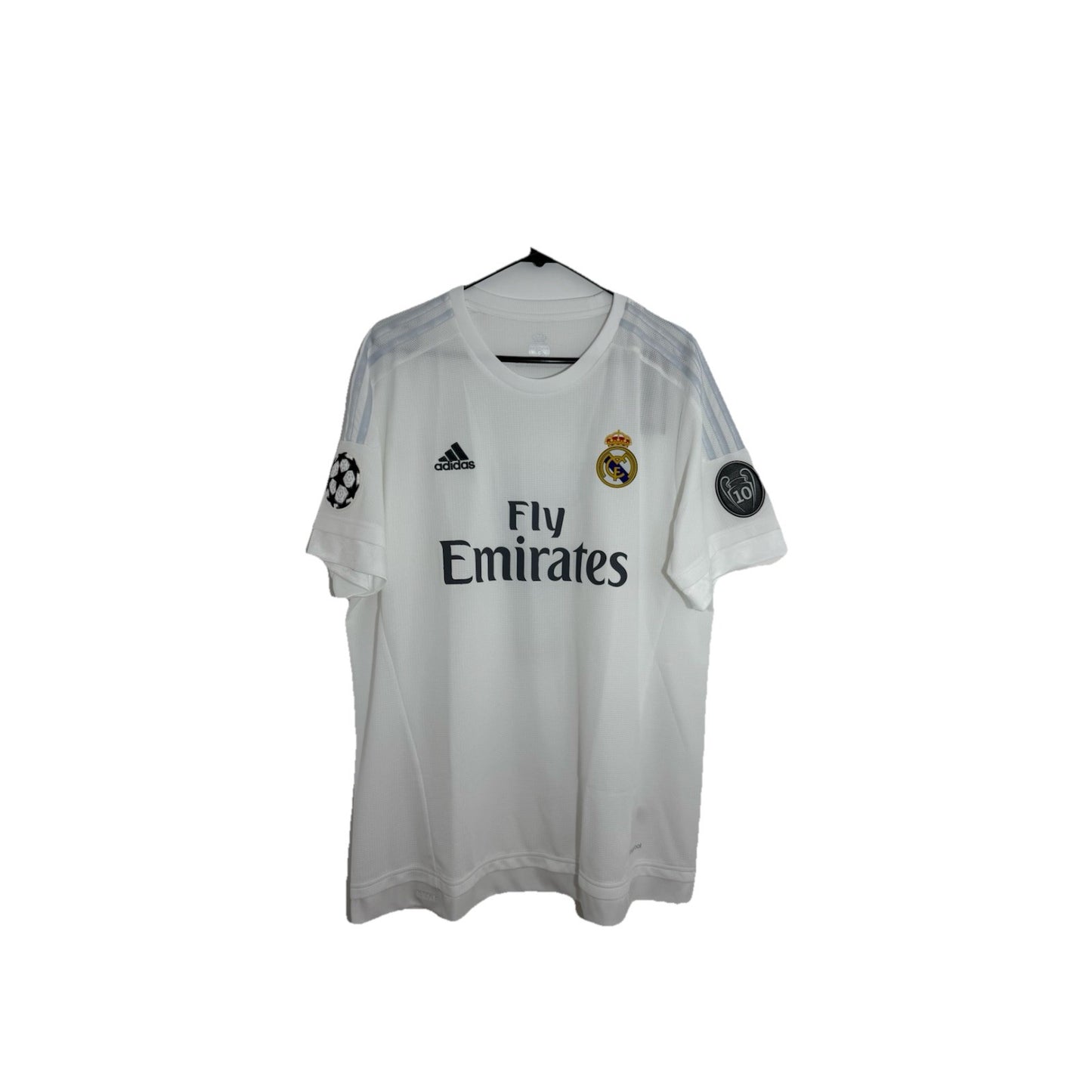 Real Madrid Ronaldo #7 2015/16 XL Champions League Home Shirt BNWT S12614