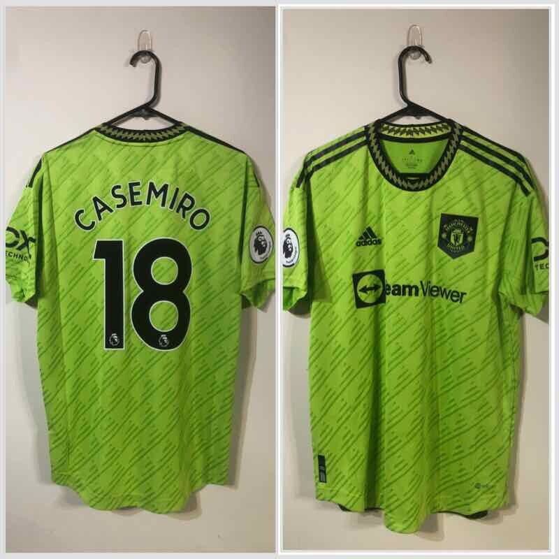 Casemiro #18 Manchester United 2022/23 3rd Authentic Large Shirt Adidas BNWT