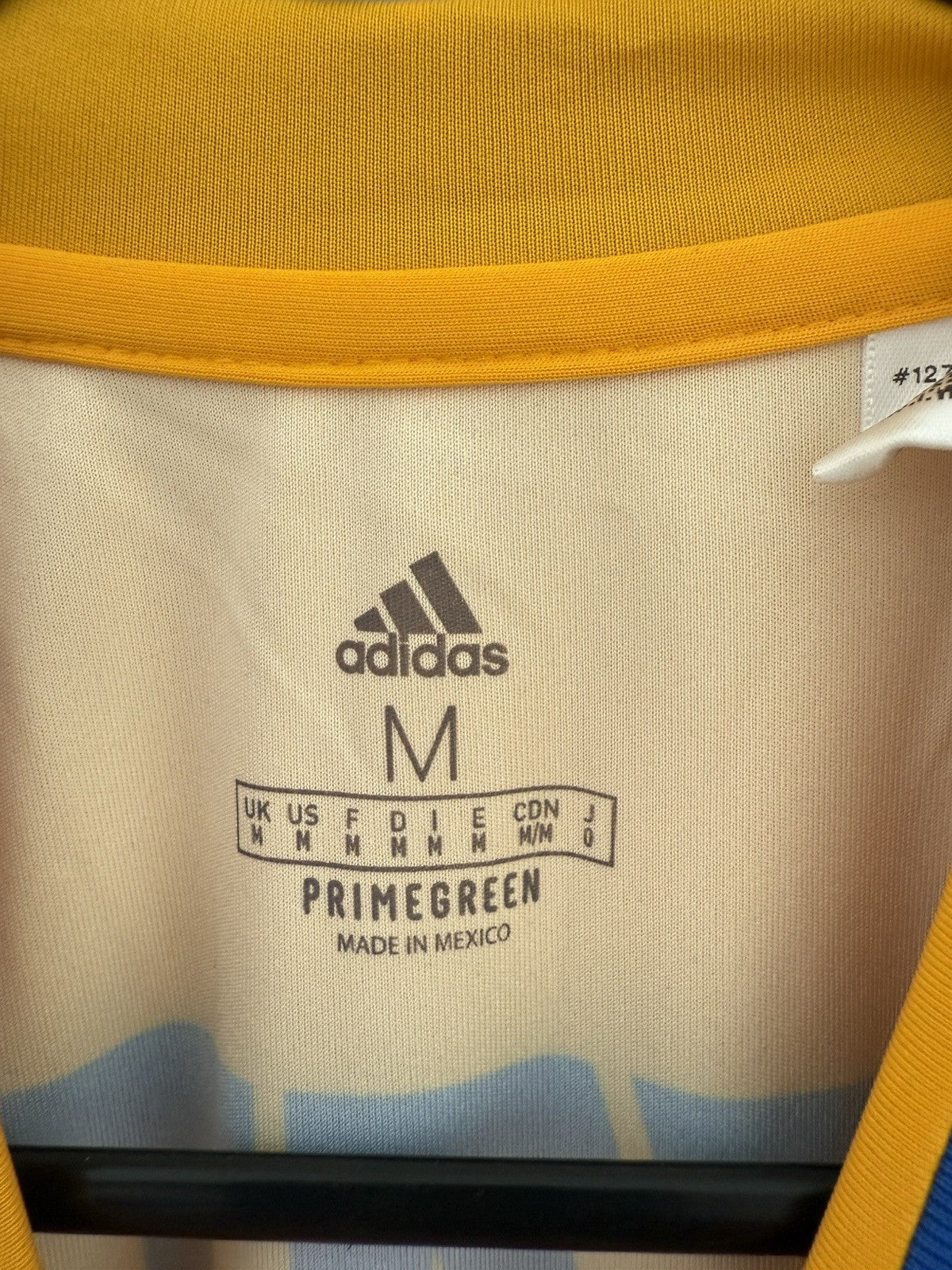 Tigres UANL 2021/22 Home Medium Shirt Adidas Excellent Condition GQ9275