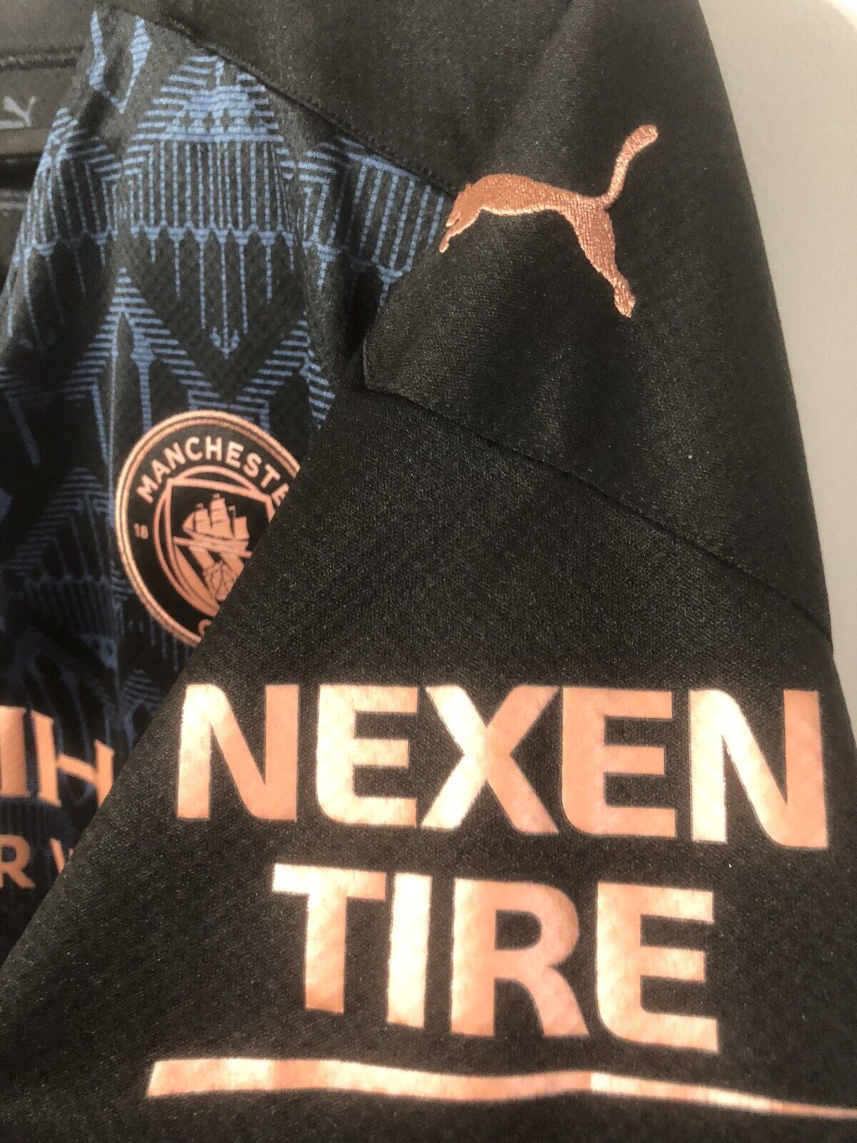 Foden #47 Manchester City 2020/21 Medium Away Shirt Excellent Conditi 757065-02