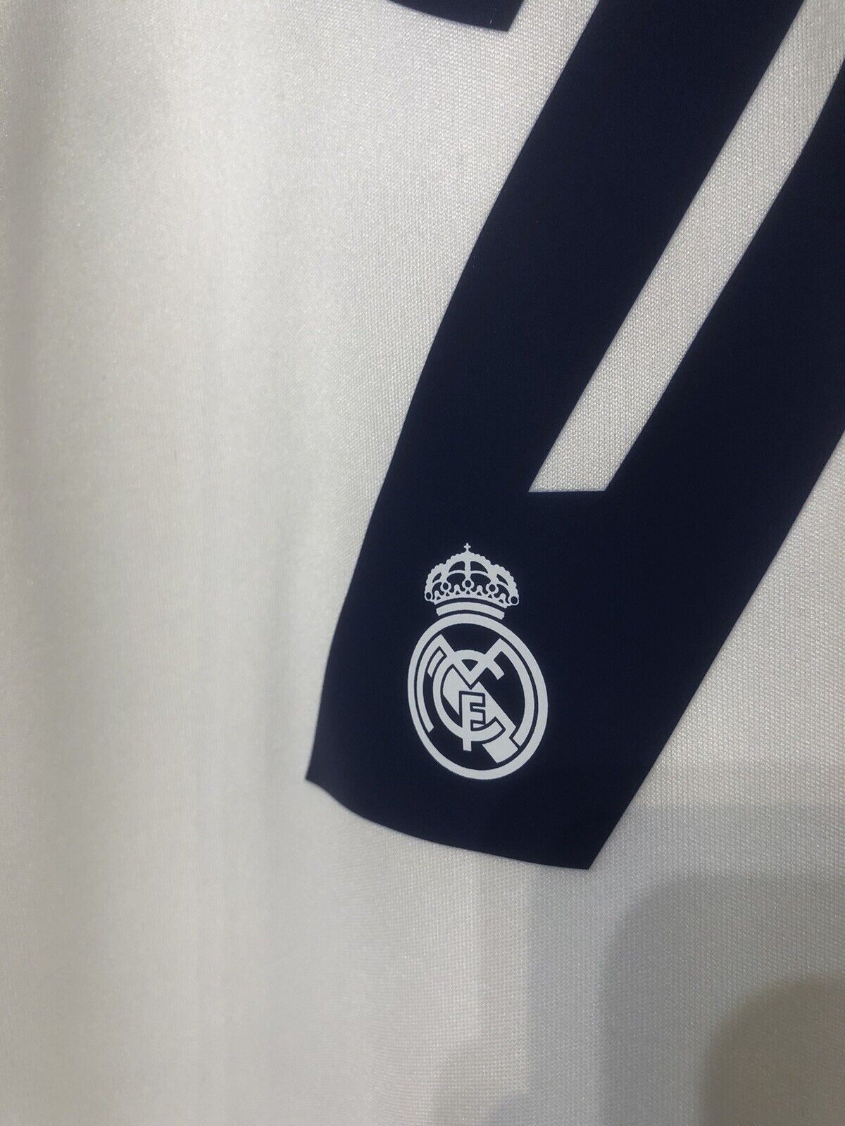 Benzema #9 Real Madrid 2020/21 X-Large L/S Home Football Shirt Jersey BNWT