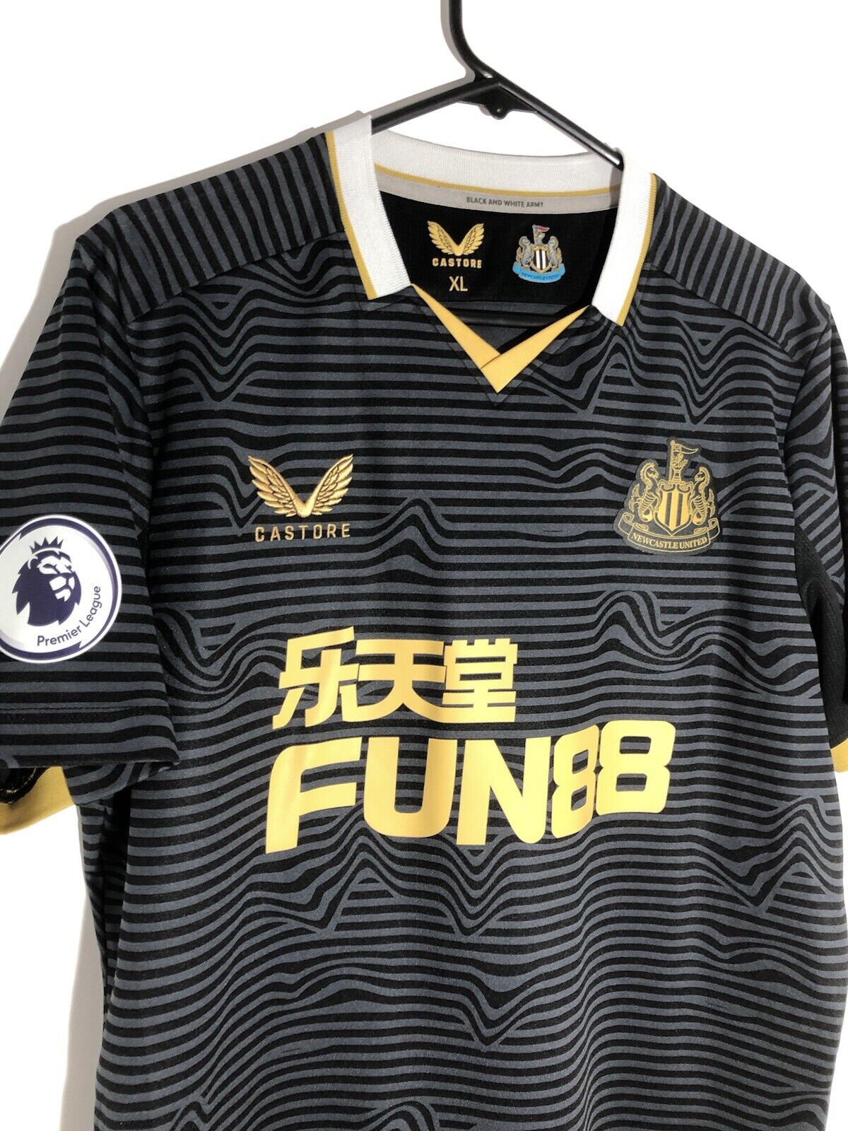 Almiron 24 Newcastle United Away Xl 2021 22 Shirt Excellent Condition