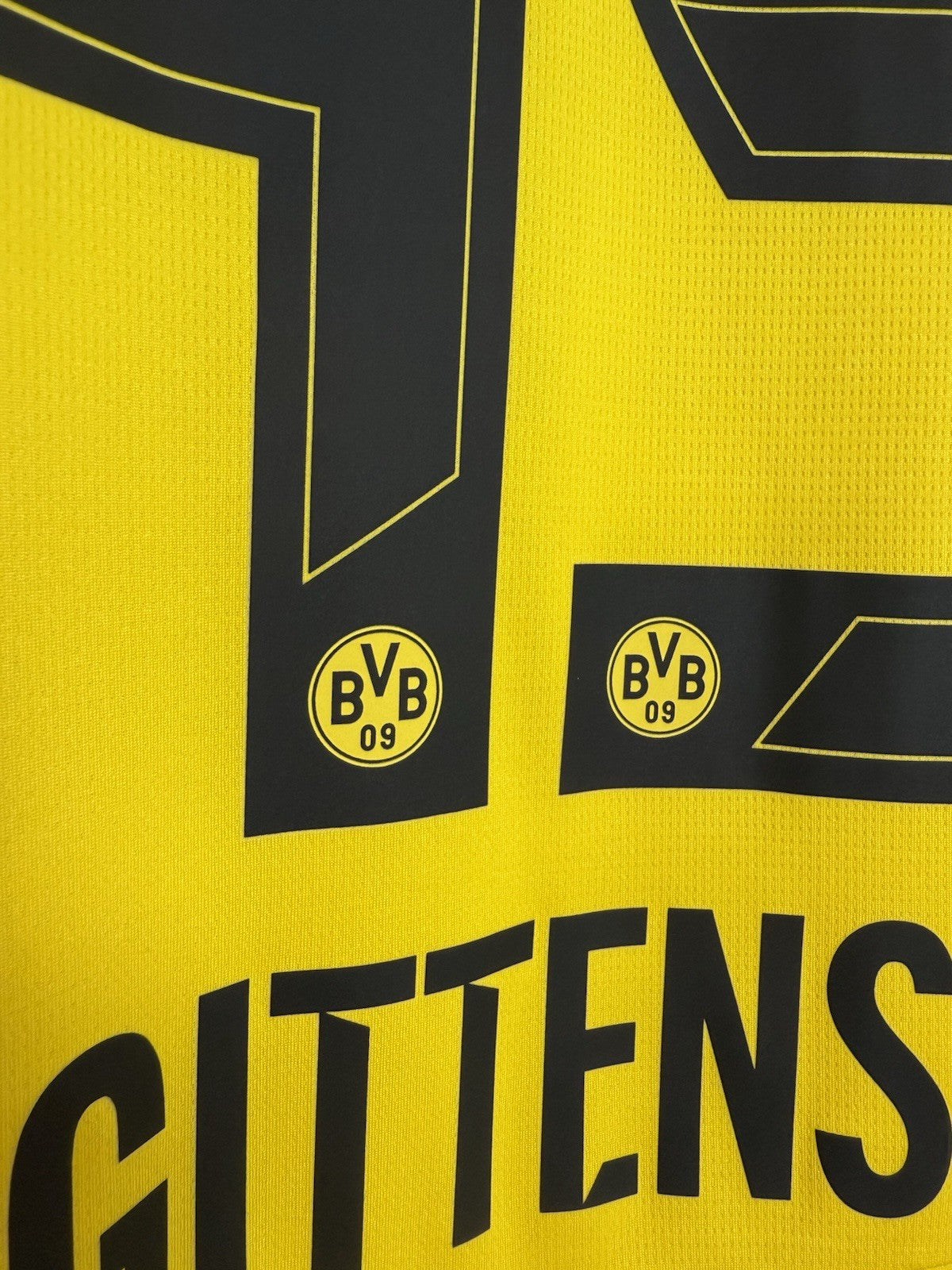 Borussia Dortmund Gittins #43 2024/25 Medium Home Shirt BNWT 774946-01