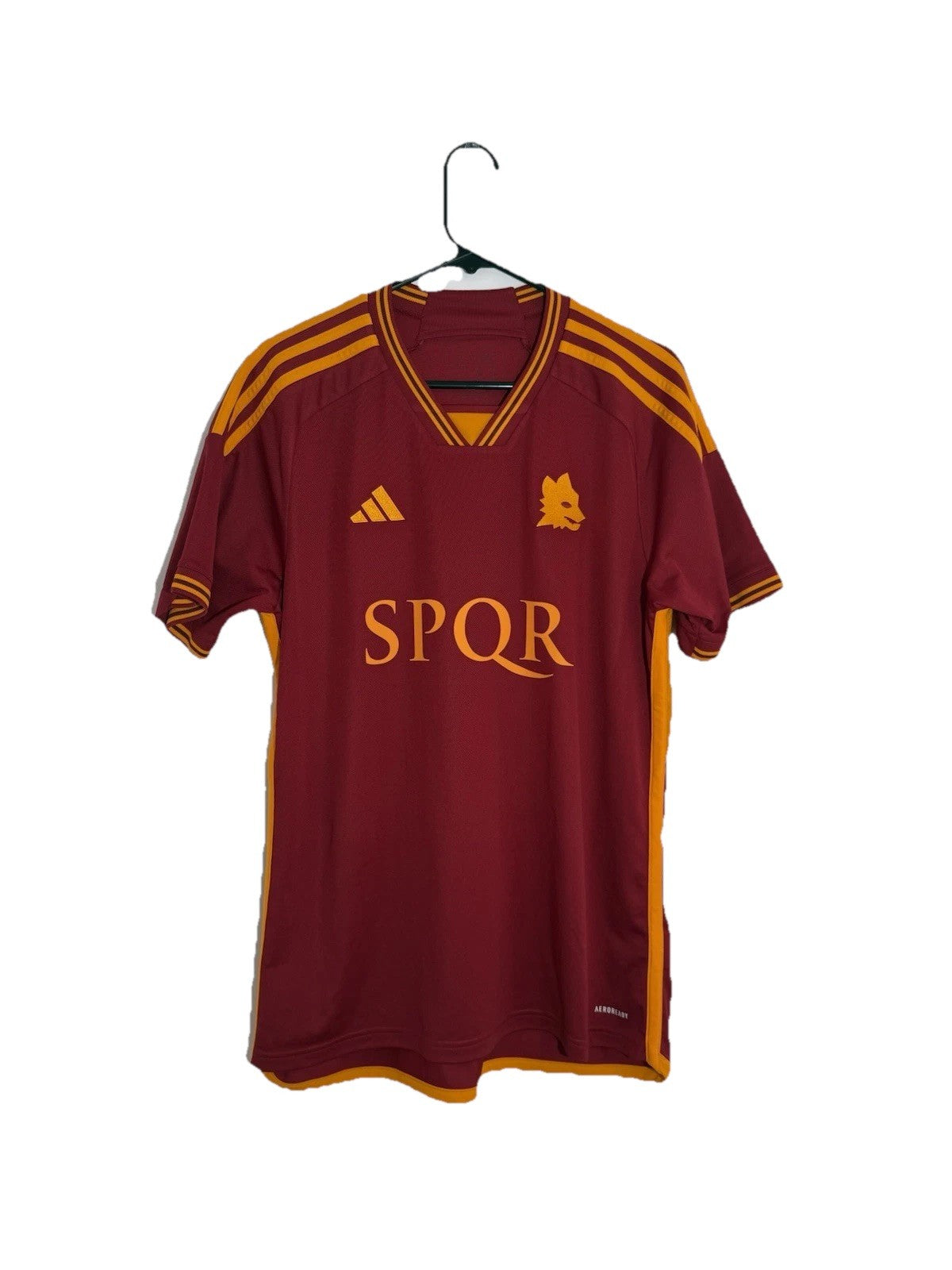 AS Roma Pellegrini #7 2023/24 Large Home Shirt Excellent Condition IK7166