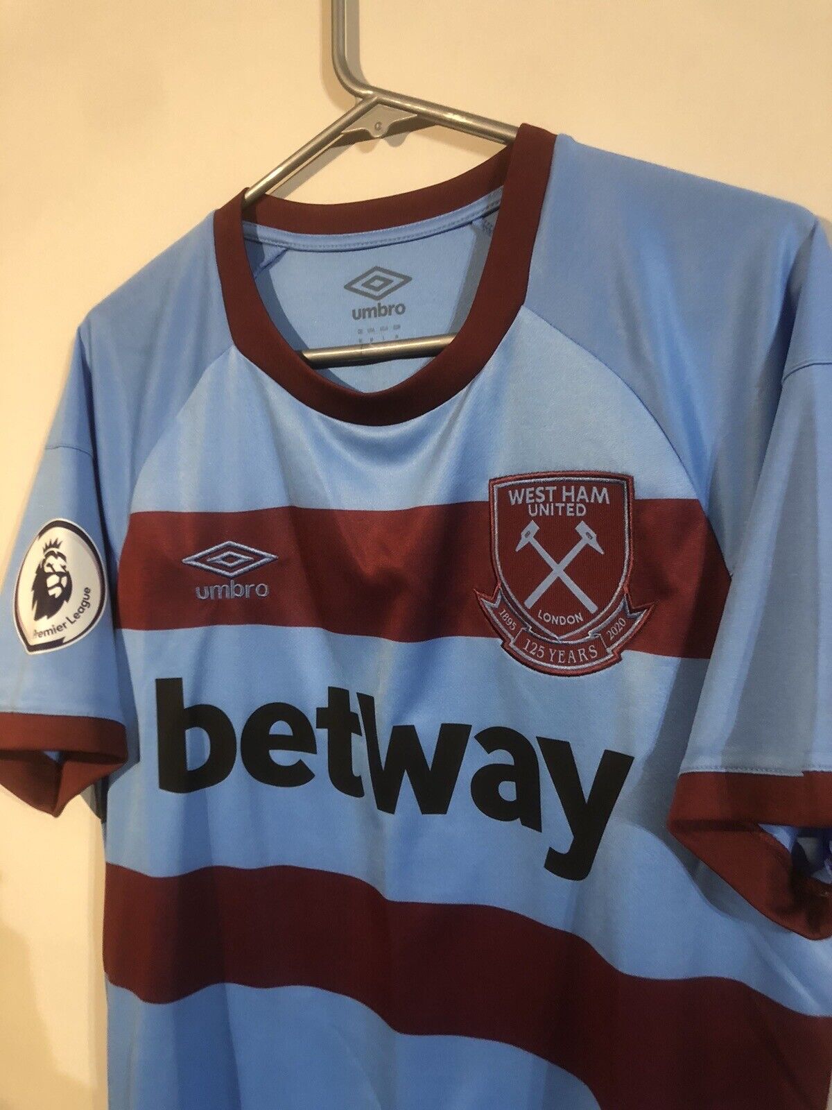 Antonio #30 West Ham United 2020/21 Medium Away Shirt Umbro Excellent Condition