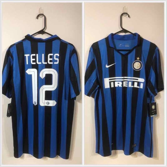 Telles #12 Inter Milan 2015/16 Home Large Football Shirt Nike BNWT
