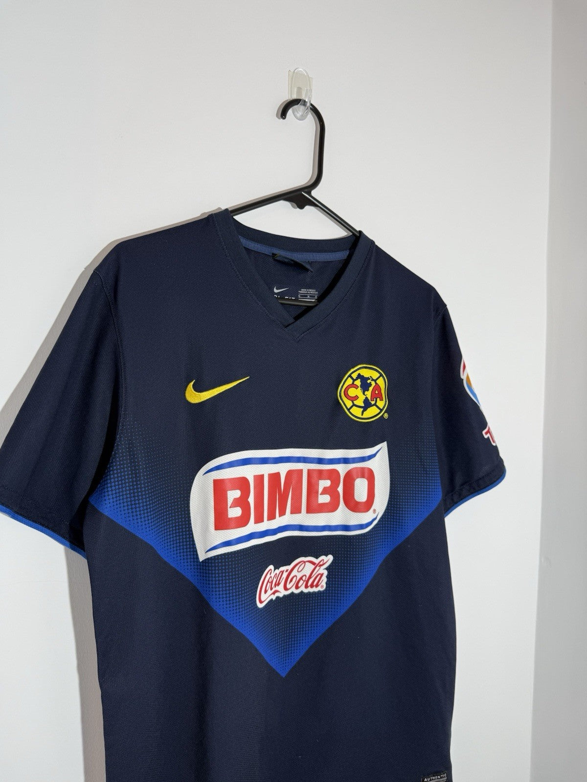 Club America 2013/14 Medium Away Shirt Nike Excellent Condition 544845-452