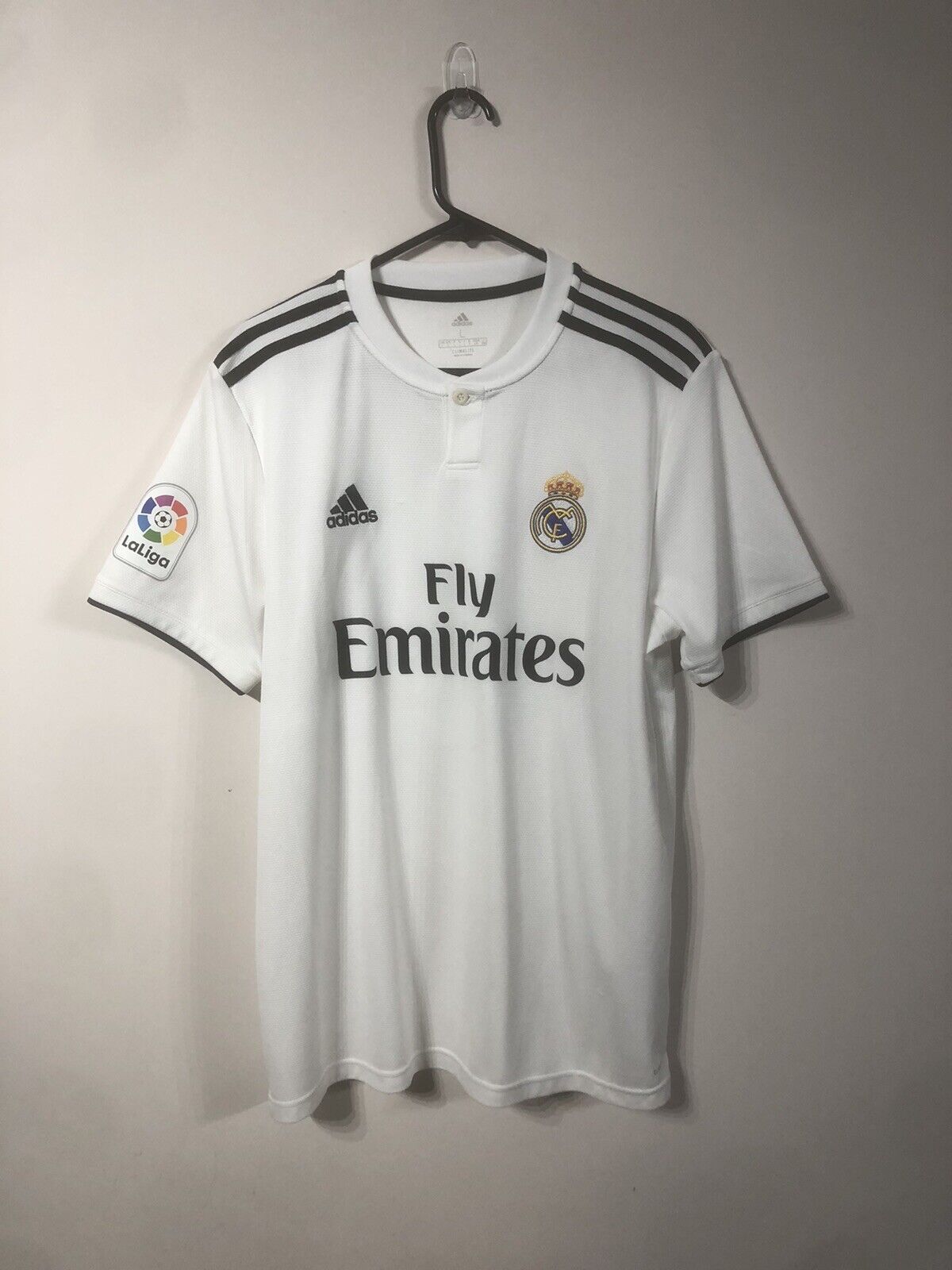 Isco 22 Real Madrid 2018 19 Home Large Shirt Adidas Excellent Condition Cg0550