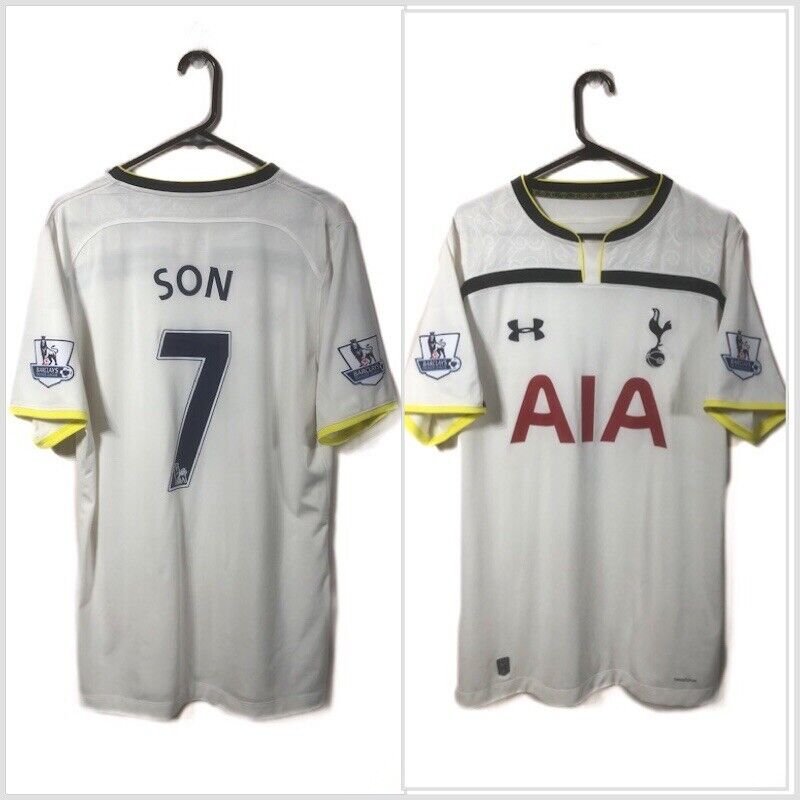 Son 7 Tottenham Hotspur 2014 15 Large Home Under Armour Very Good Condition