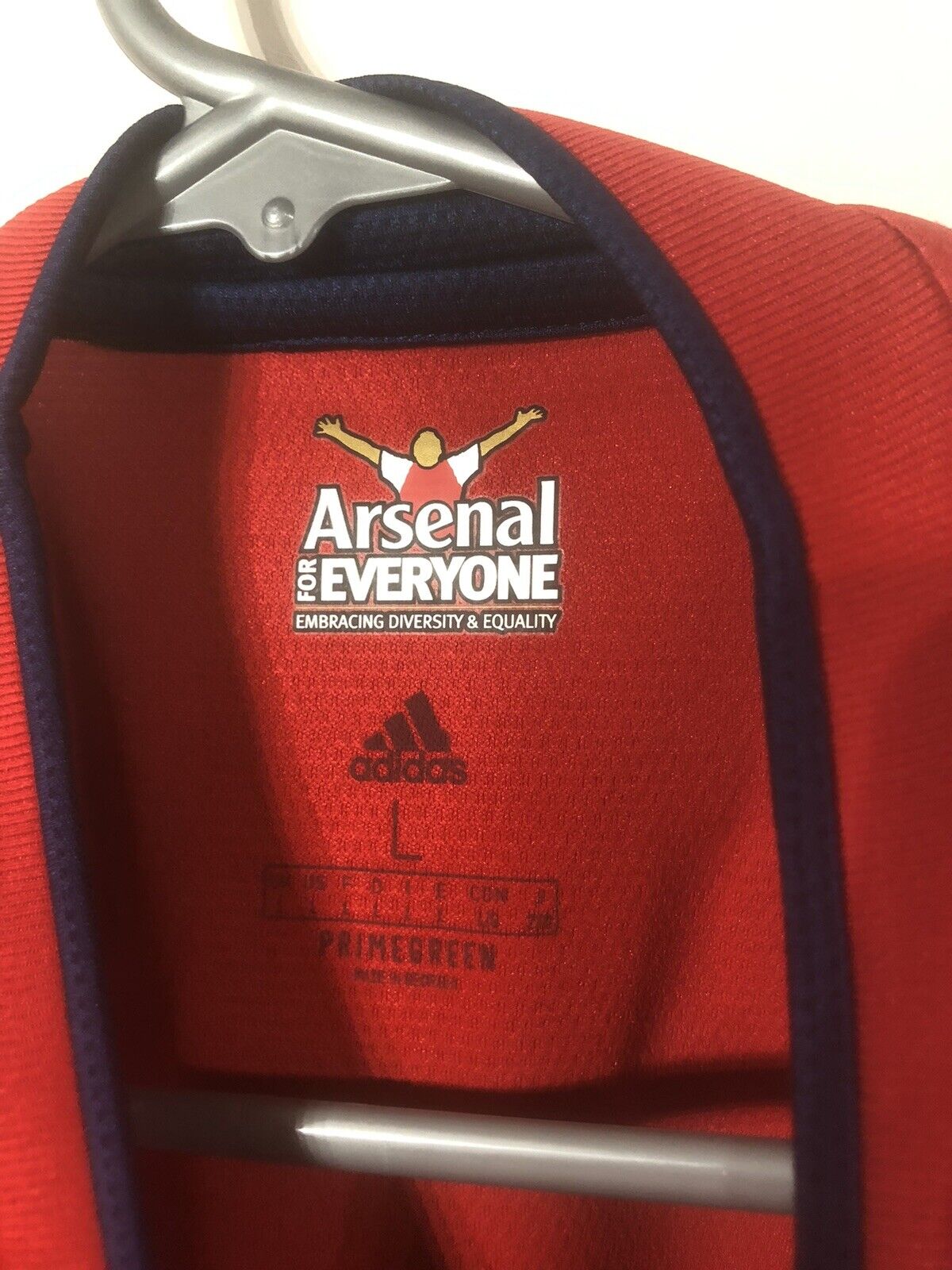 Martinelli #35 Arsenal Home 2021/22 Large Shirt Adidas Excellent Condition GM0217