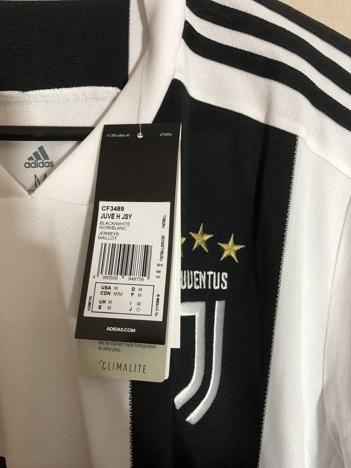 Joao Cancelo #20 Juventus 2018/19 Medium Home Football Shirt Jersey Adidas BNWT