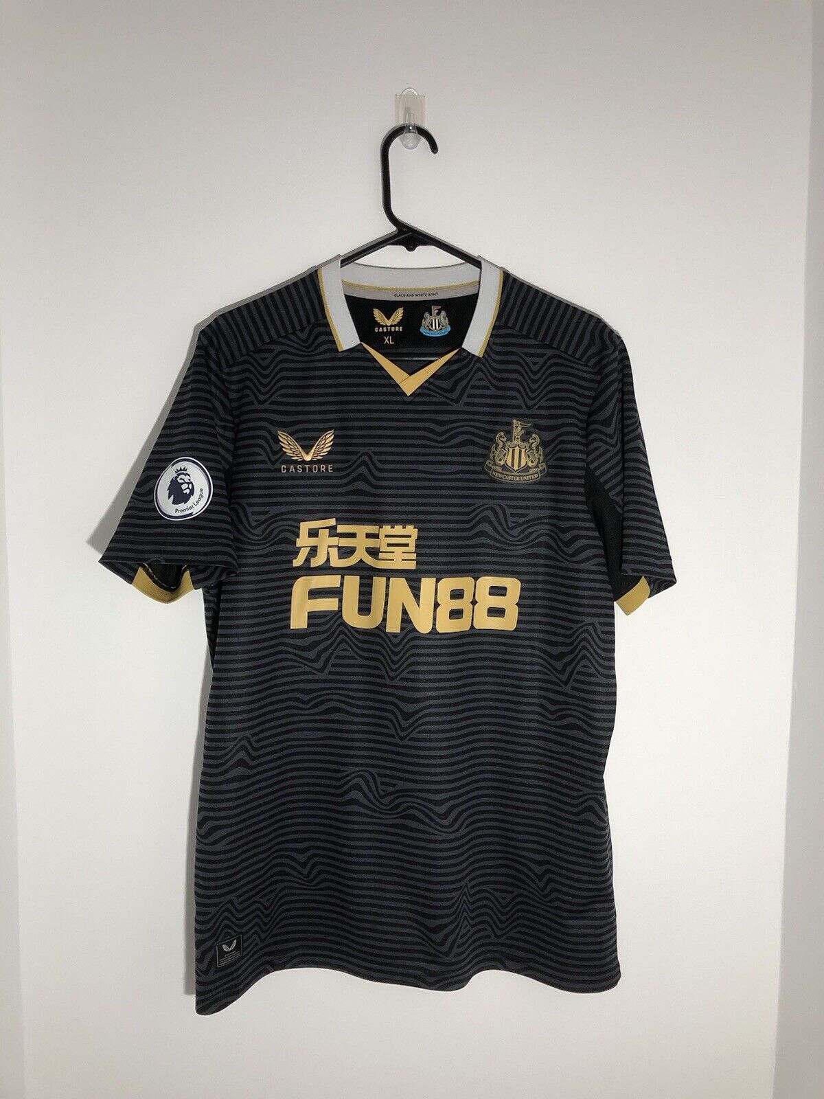 Almiron 24 Newcastle United Away Xl 2021 22 Shirt Excellent Condition