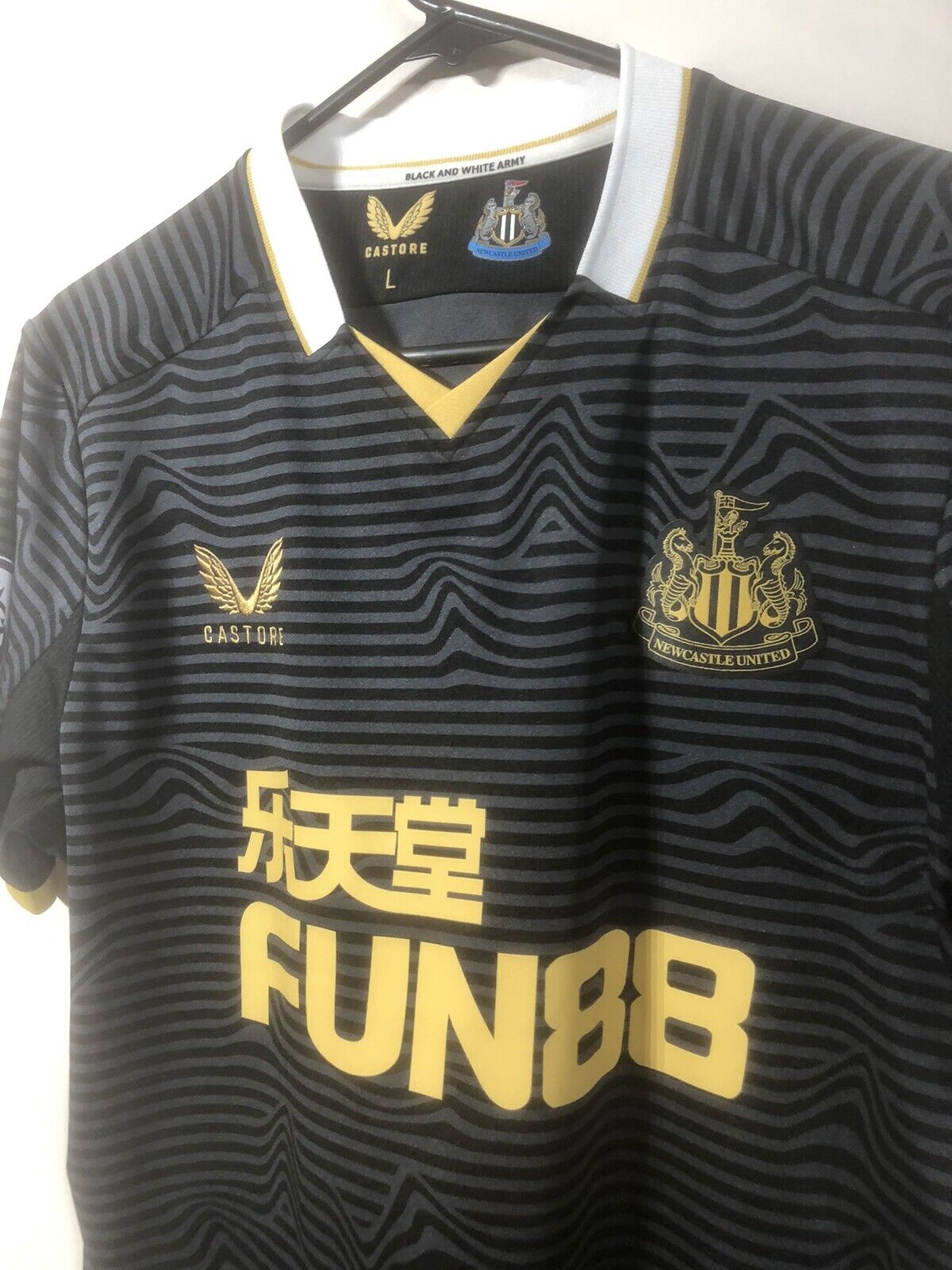 Bruno G 39 Newcastle United Away Large 2021 22 Shirt Excellent Condition
