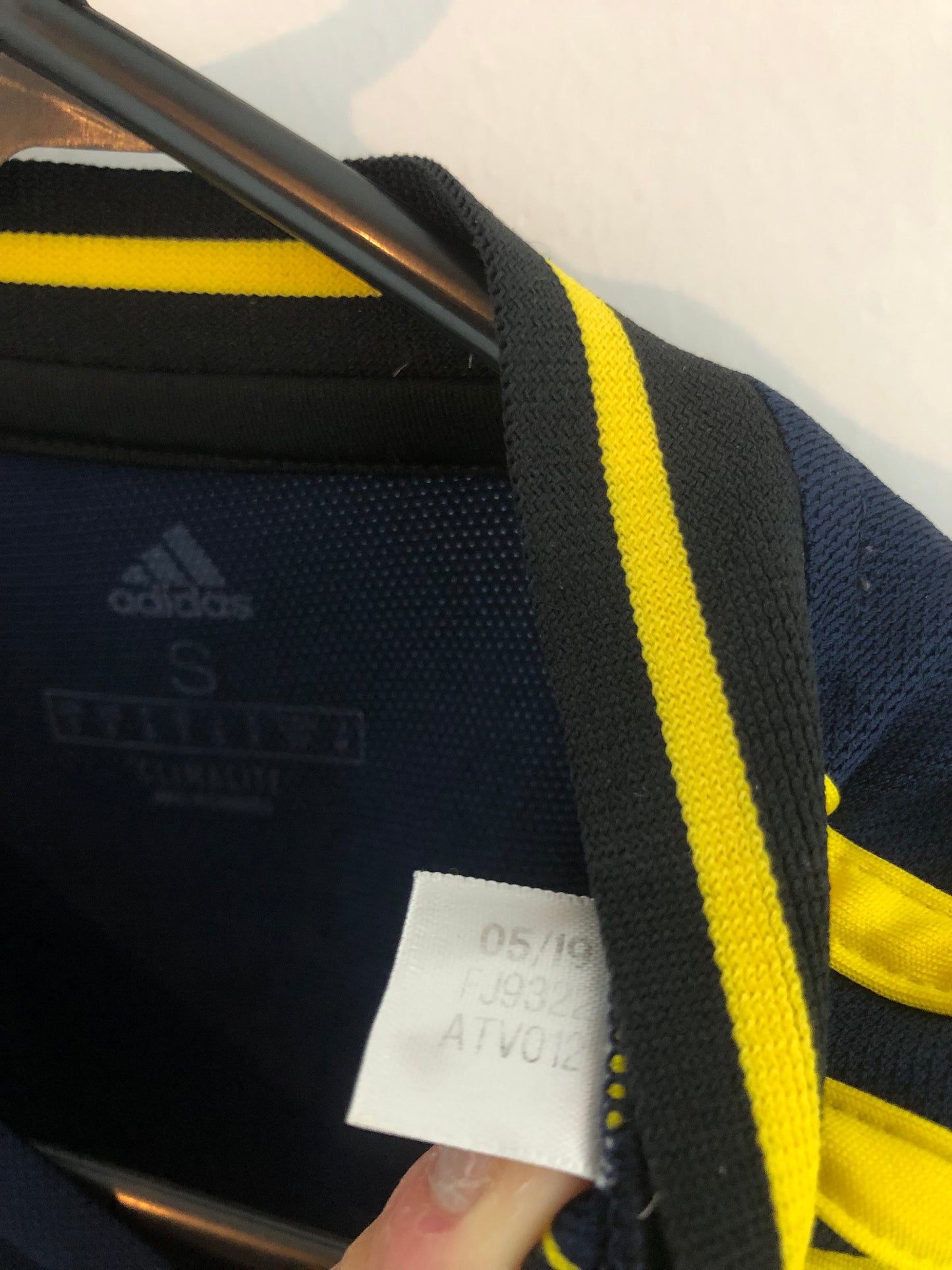 Saka #77 Arsenal 2019/20 Small 3rd Football Shirt Excellent Condition FJ9322