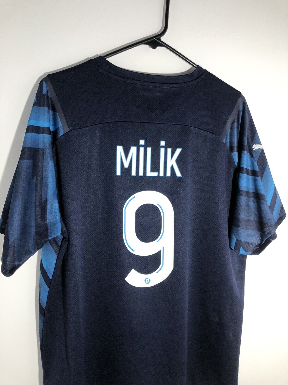 Milik 9 Olympique Marseille 2021 22 Xl Away Puma Excellent Condition 759286 02