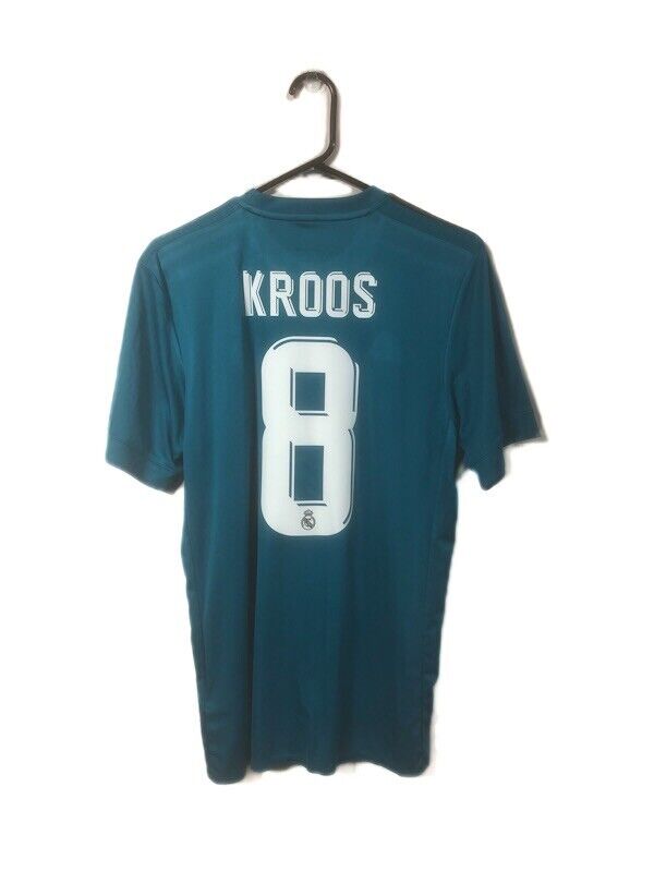 Kroos 8 Real Madrid 2017 18 Small 3rd Shirt Adidas Excellent Condition Br3539