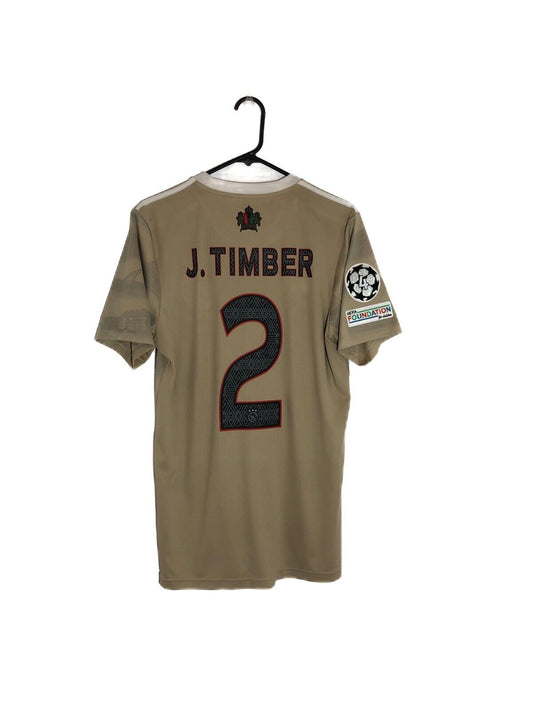 J Timber #2 Ajax Amsterdam Daily Paper Medium 2021/22 3rd Excellent Condition HG1393