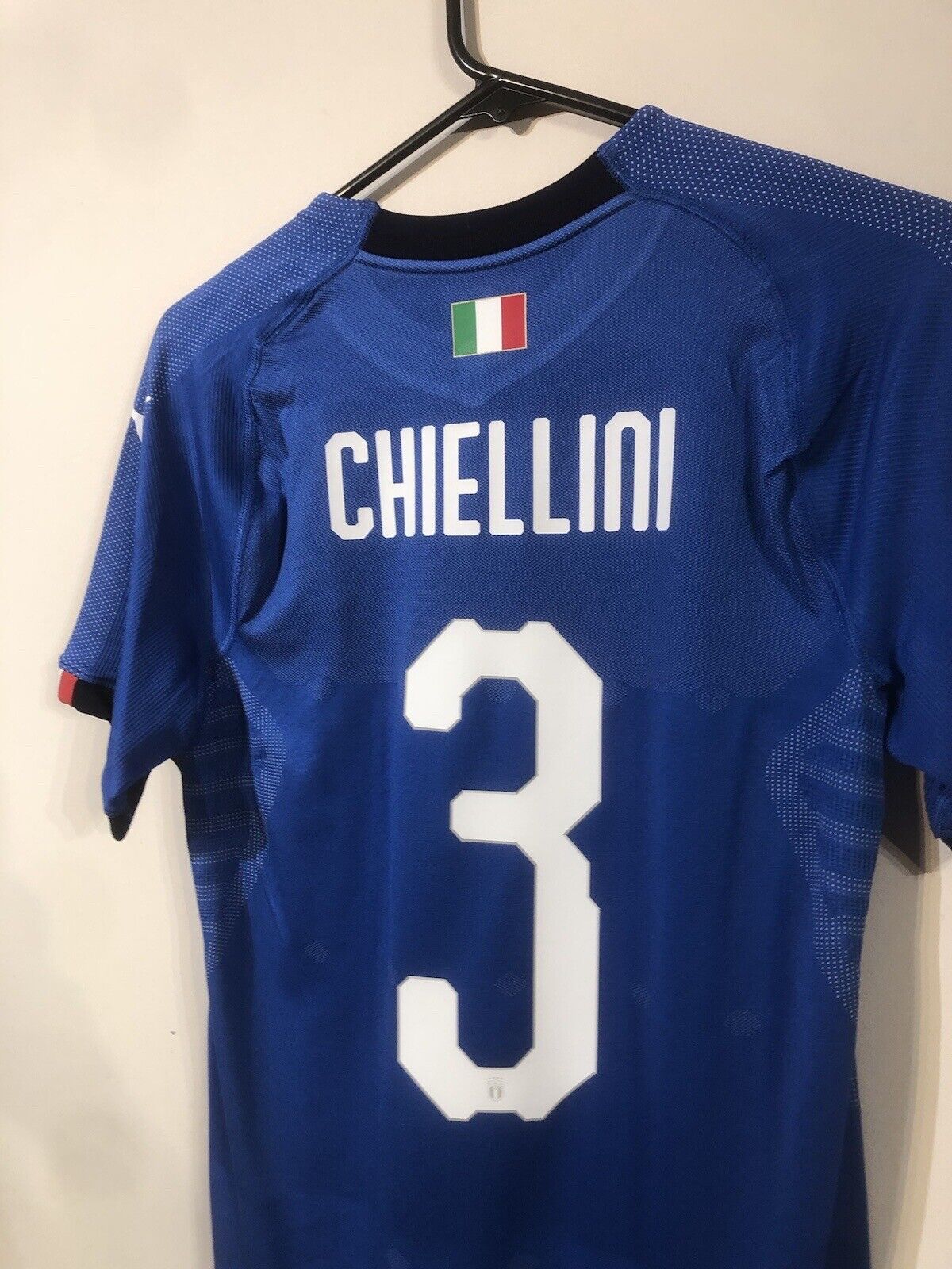 Chiellini #3 Italy 2018 Home Large Football Shirt Puma BNWT