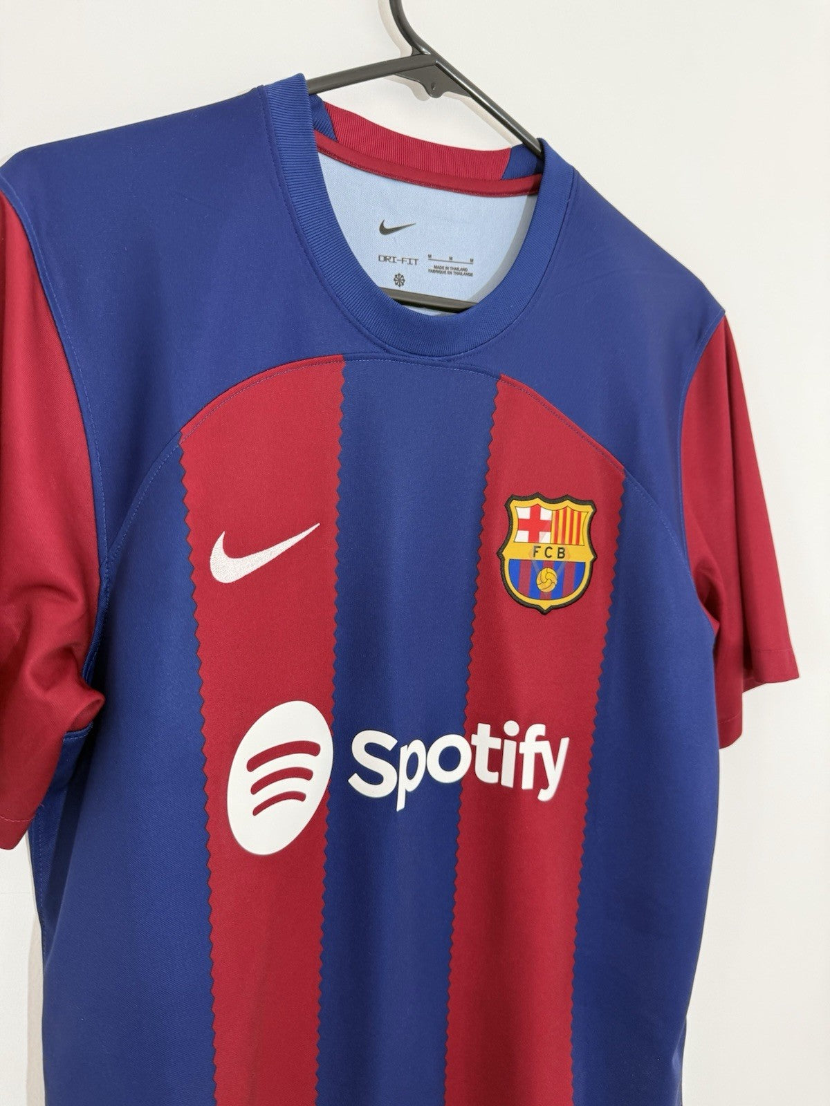 Barcelona Lewandowski #9 2023/24 Medium Home Shirt Excellent Conditio DX2687-456