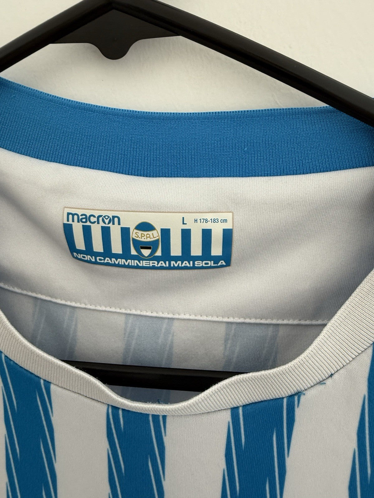SPAL 2020/21 Large Home Shirt Macron Excellent Condition