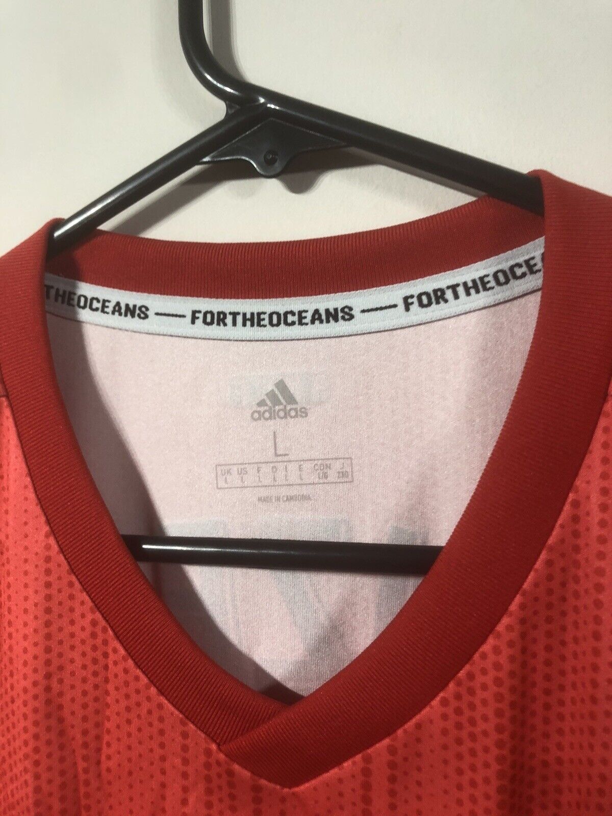 Benzema #9 Real Madrid Large 2018/19 3rd Football Shirt Jersey Adidas BNWT