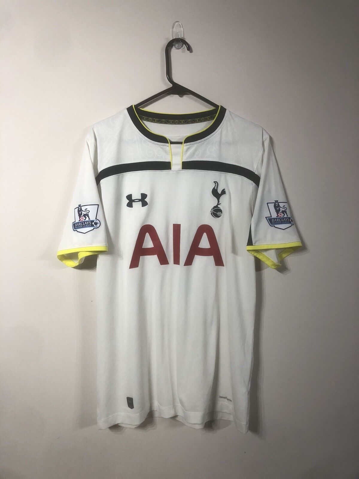Son 7 Tottenham Hotspur 2014 15 Large Home Under Armour Very Good Condition