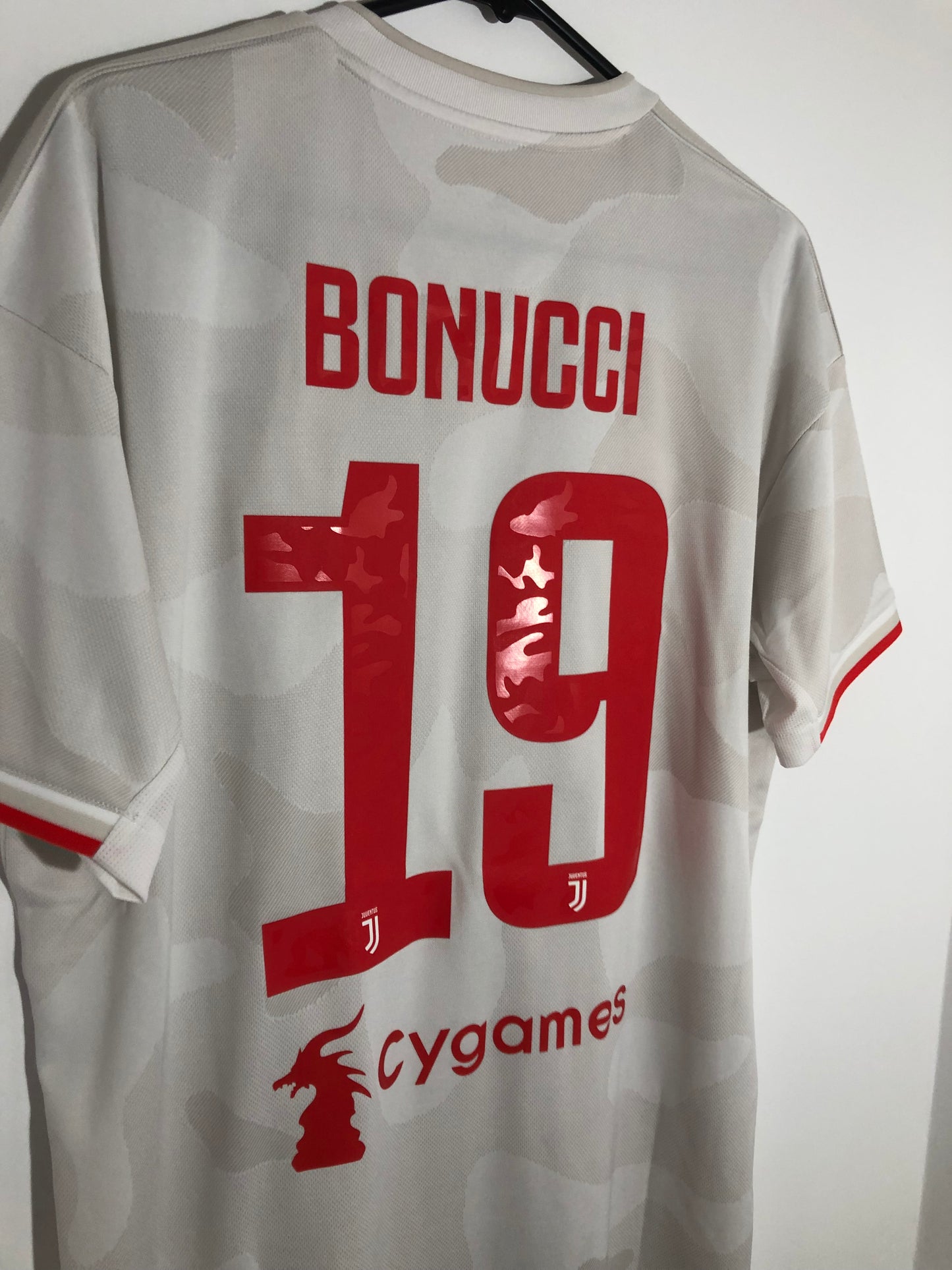 Bonucci #19 Juventus 2019/20 Large Away Shirt Adidas BNWT Dw5461