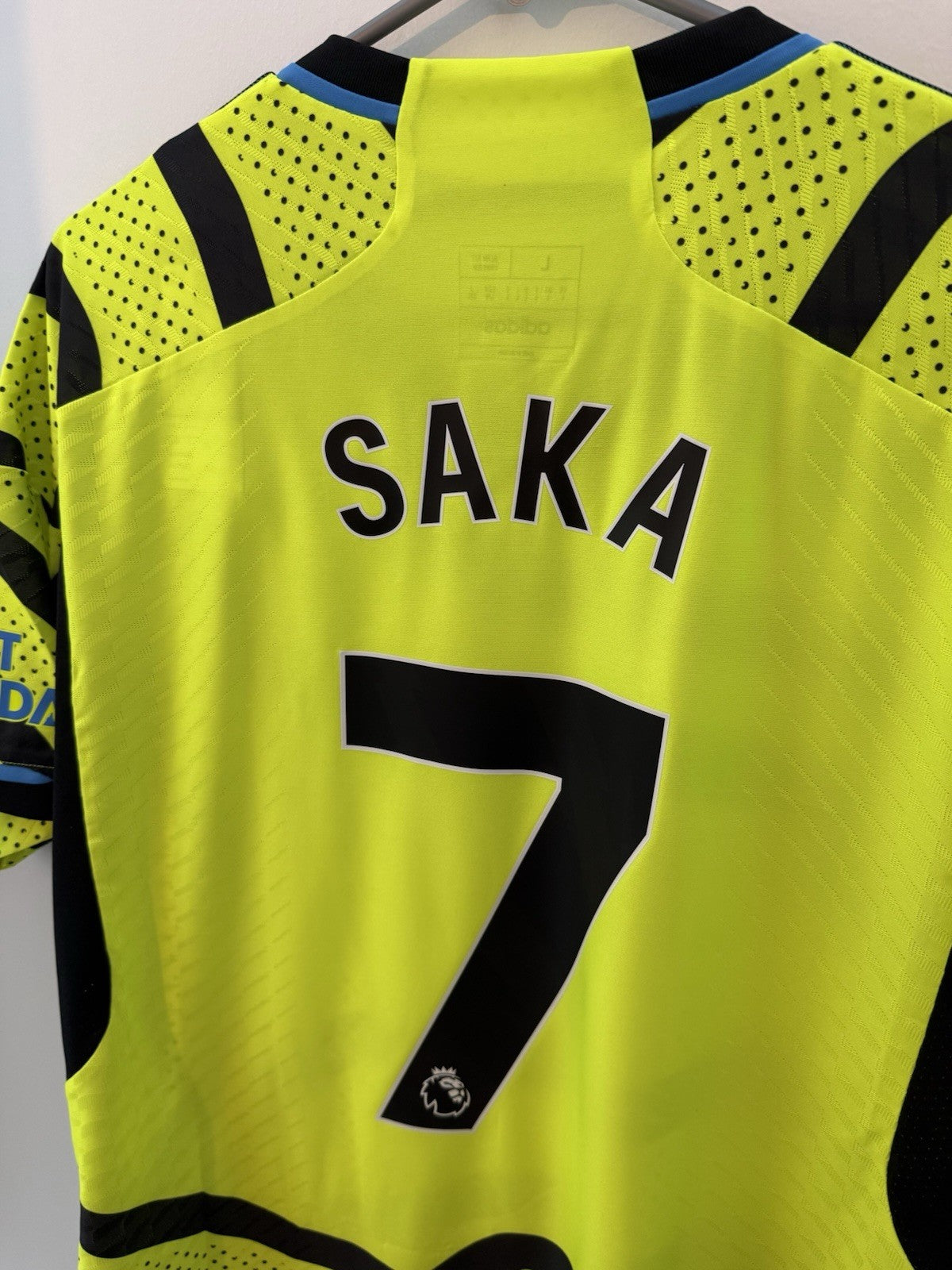 Arsenal Saka #7 2023/24 Large Authentic Away Shirt Adidas BNWT HR6926