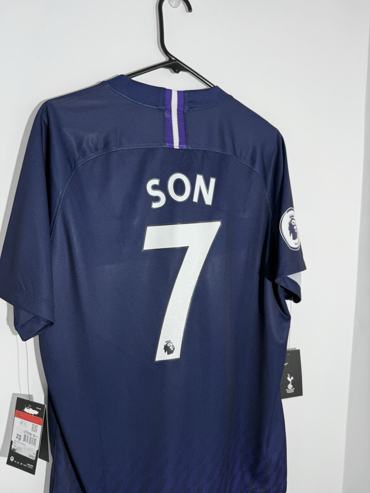 Tottenham Hotspur Son #7 2019/20 Large Away Shirt BNWT AJ5549-430