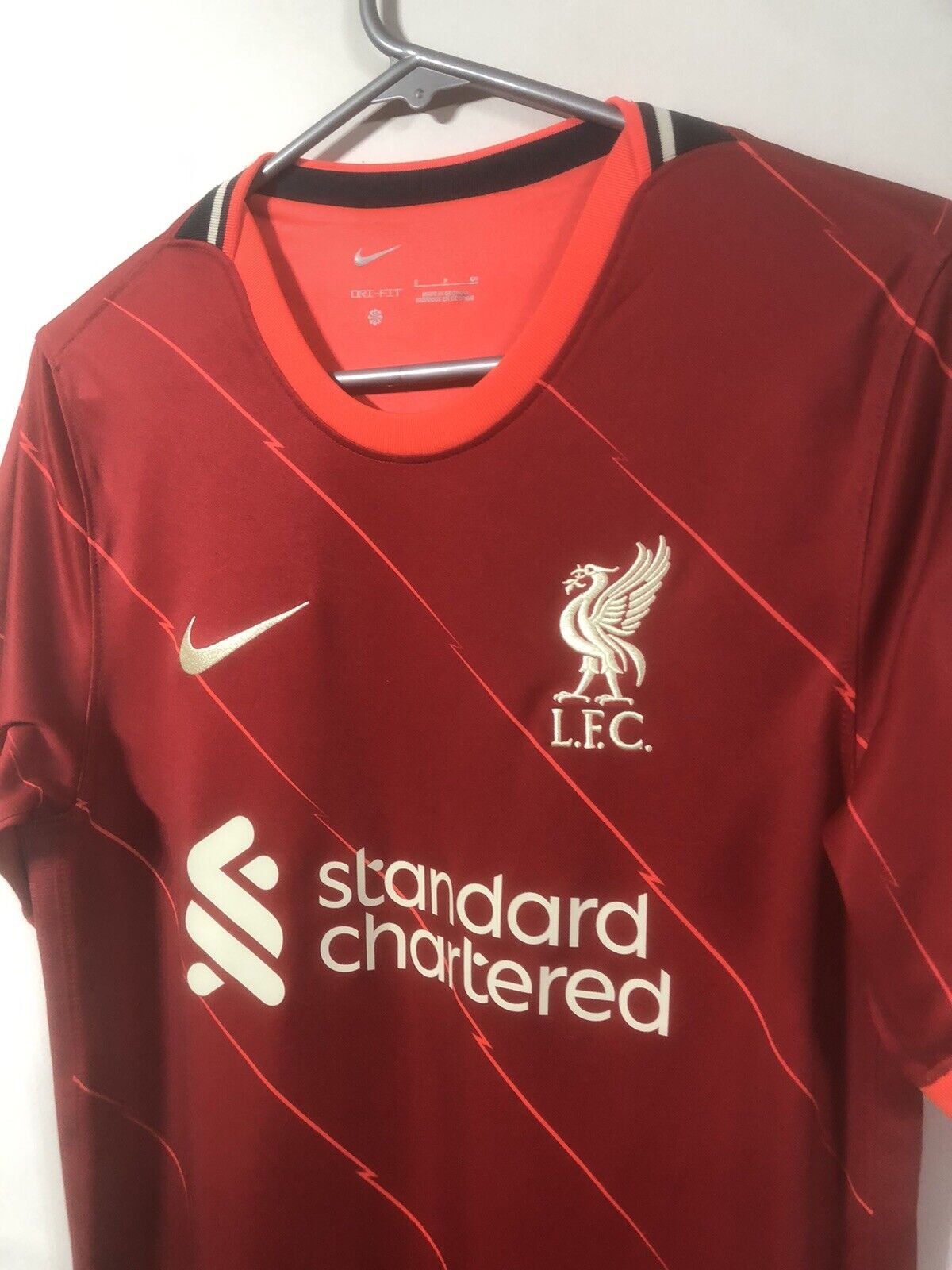 Virgil 4 Liverpool Small 2021 22 Home Shirt Nike Excellent Condition Db2560 688