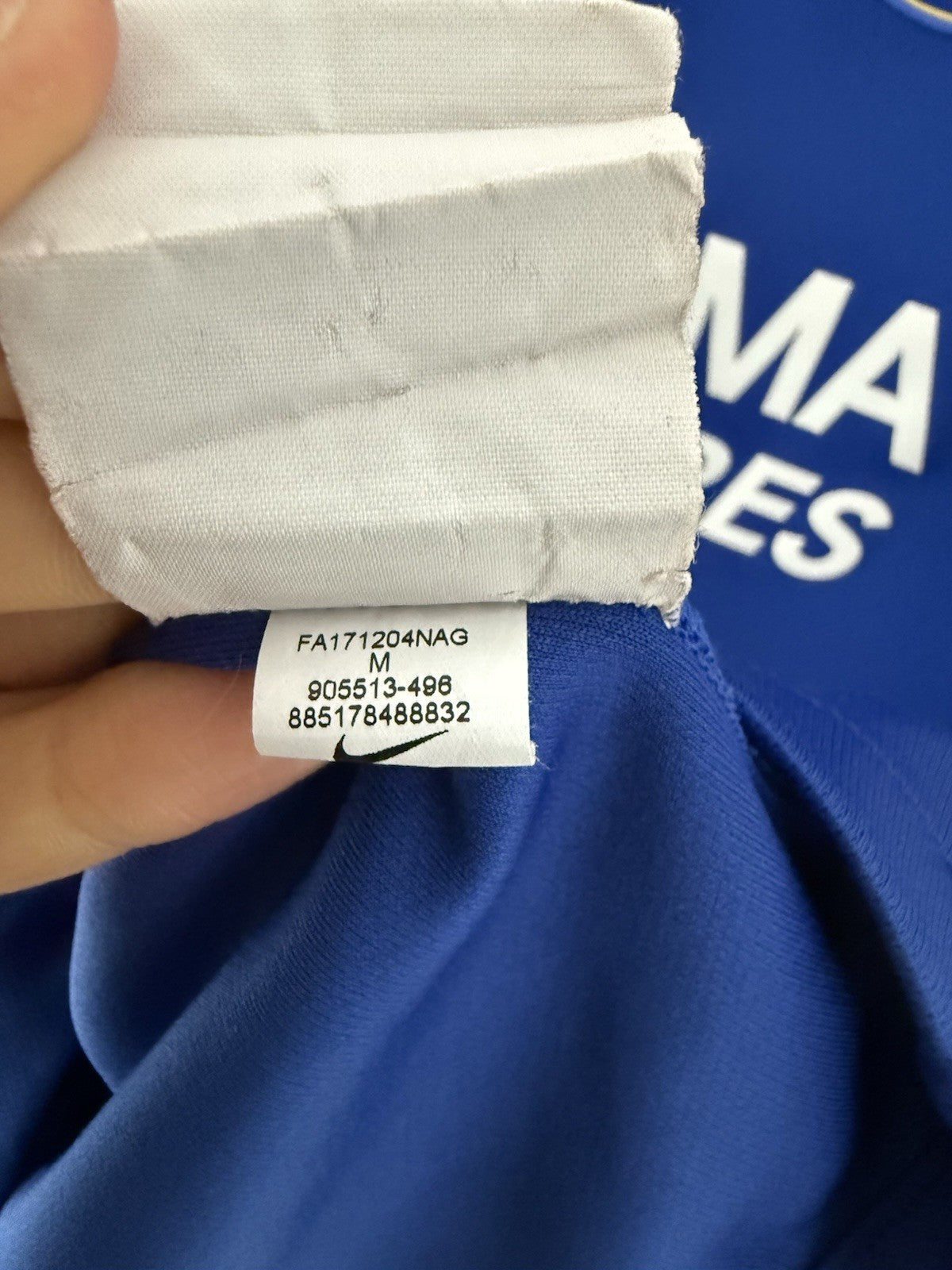 Chelsea Hazard #10 2017/18 Medium Home Shirt Nike Excellent Condition 905513-496