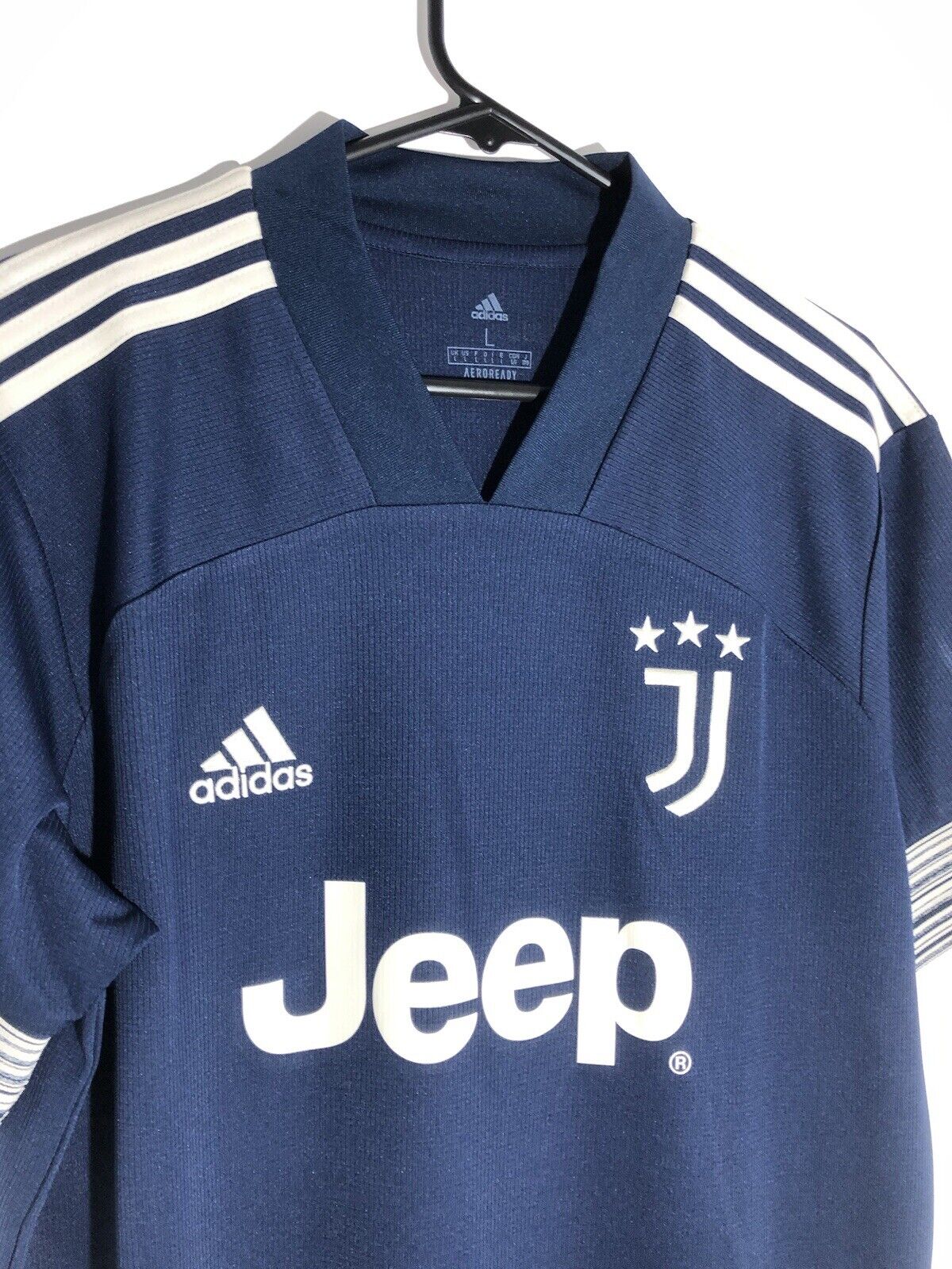 De Ligt 4 Juventus 2020 21 Large Away Shirt Adidas Excellent Condition Gc9087
