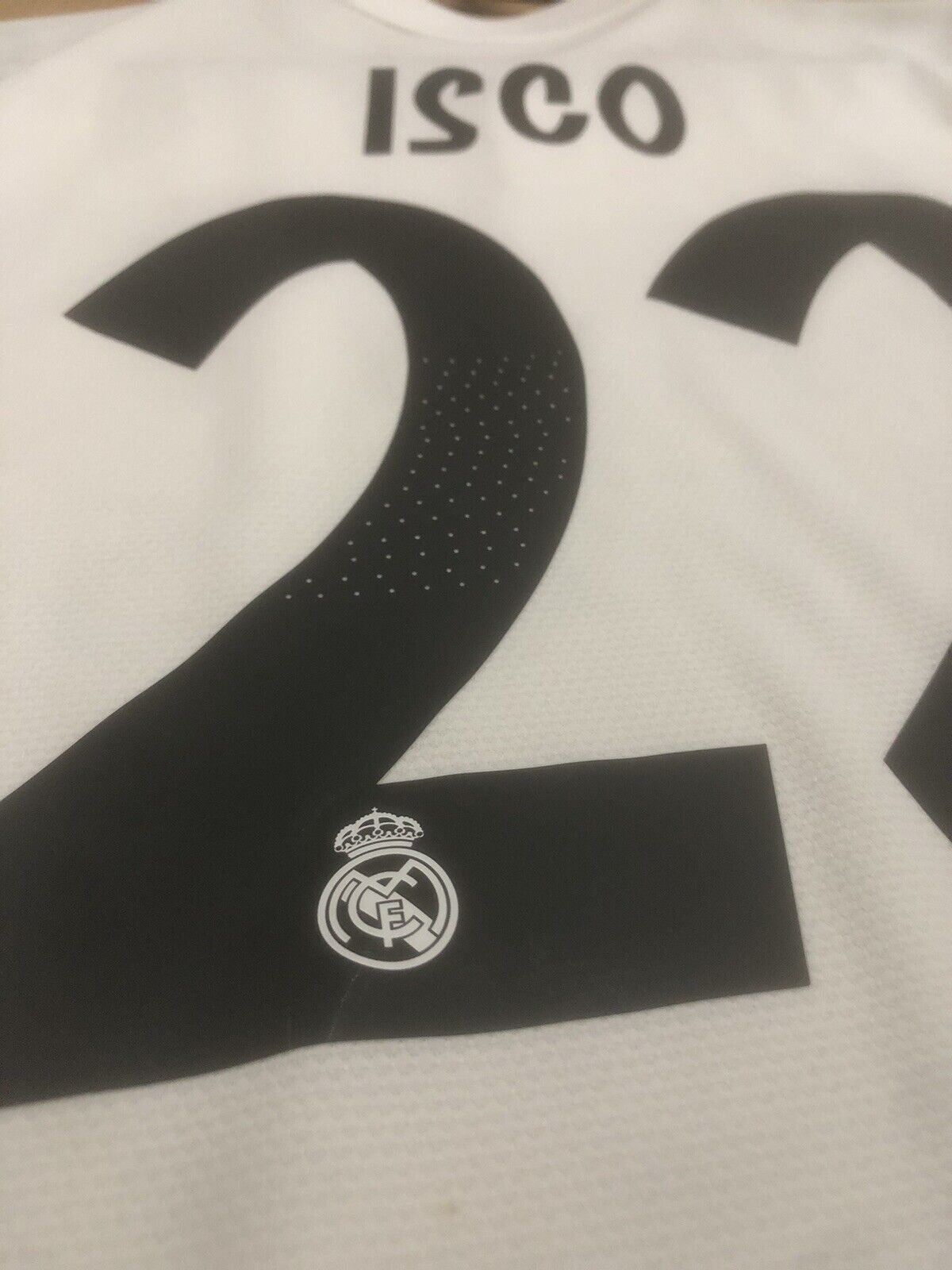 Isco 22 Real Madrid 2018 19 Home Large Shirt Adidas Excellent Condition Cg0550