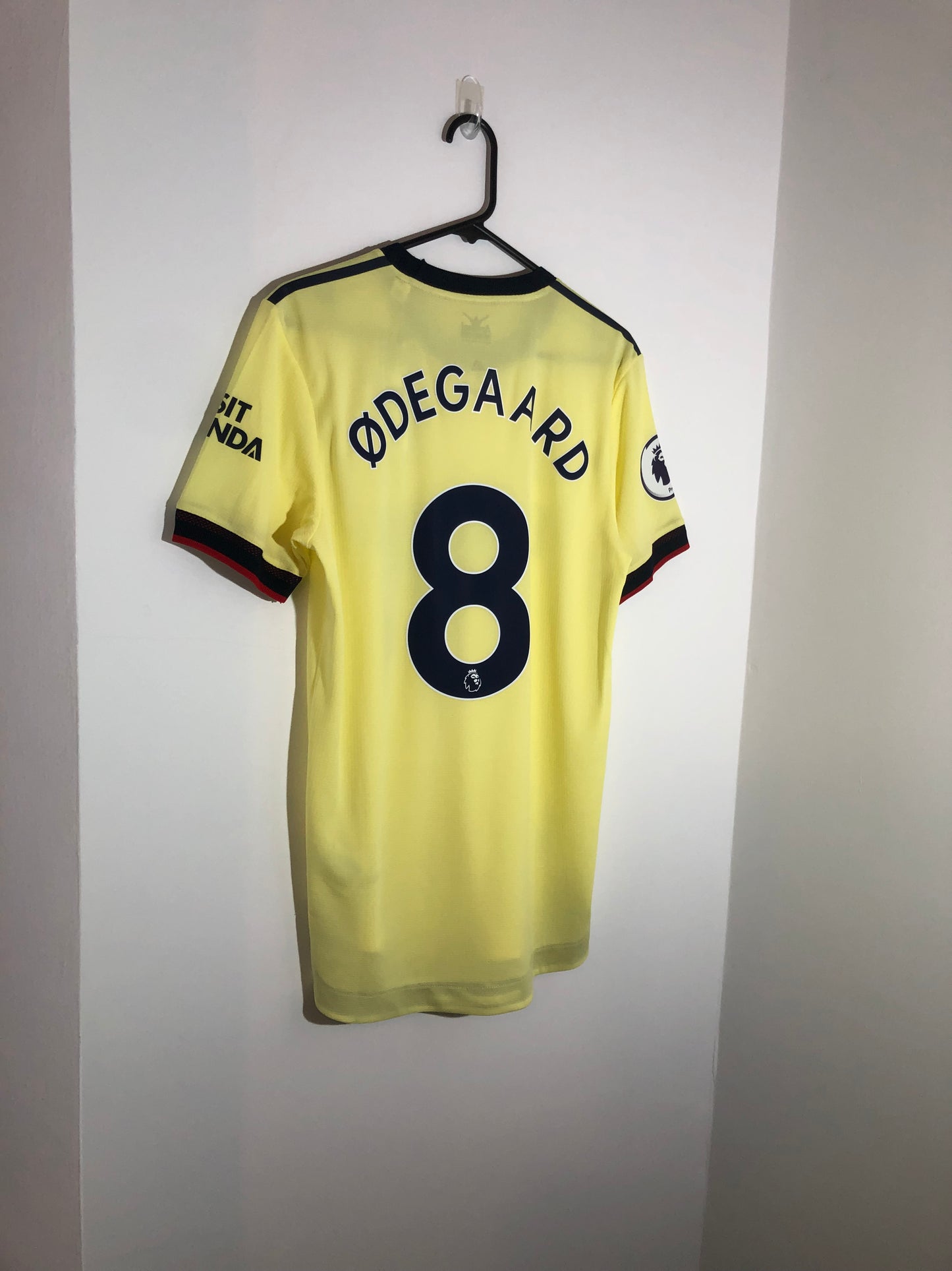 Odegaard #8 Arsenal 2021/22 Authentic Small Away Shirt Adidas BNWT GM0219
