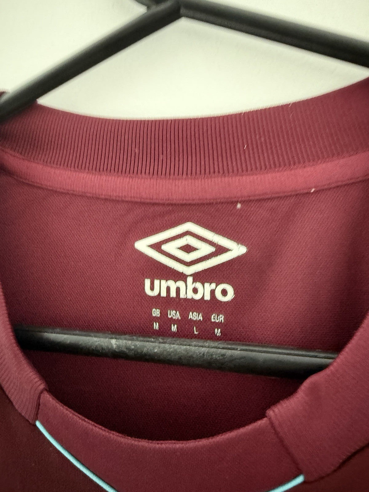 West Ham United Noble #16 2017/18 Medium Home Shirt Umbro Excellent Condition