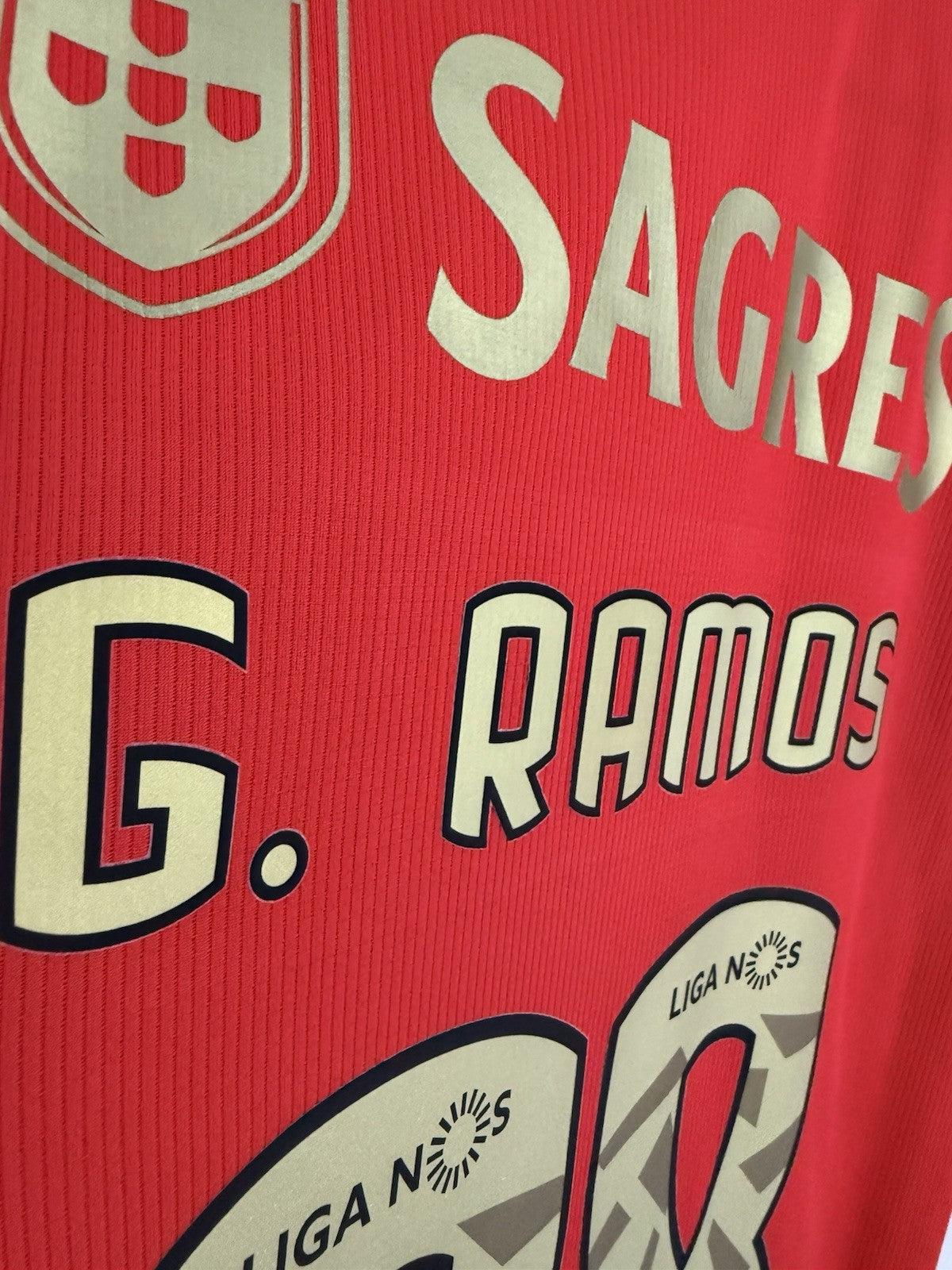 Benfica G. Ramos #88 2020/21 Medium Home Shirt Adidas Excellent Condition GJ9537