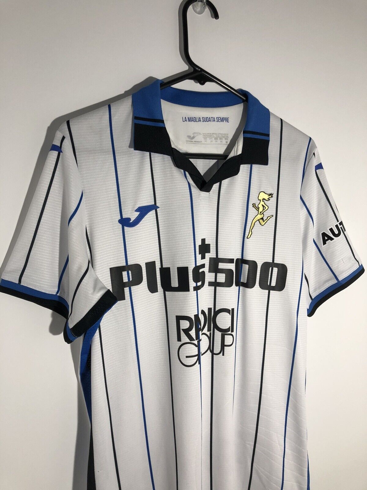 L. Muriel #9 Atalanta 2021/22 Medium Away Shirt Joma Excellent Condition