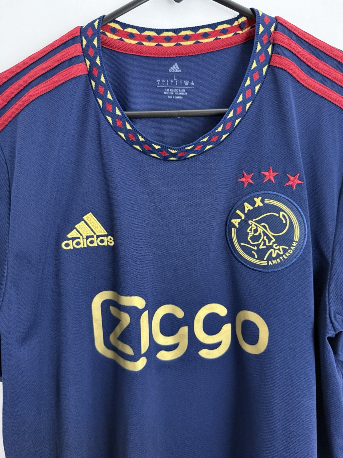 Ajax J. Timber #2 2021/22 Large Away Excellent Condition H58251