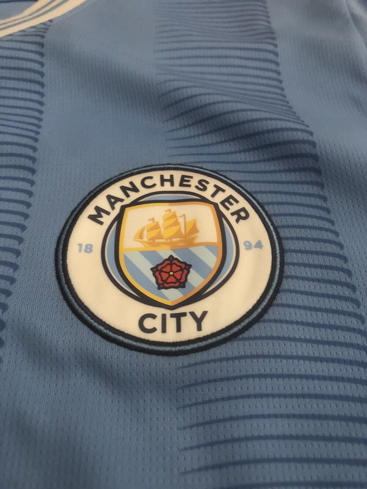 Haaland 9 Manchester City 2023 24 Large Home Shirt Excellent Condition 770438 01