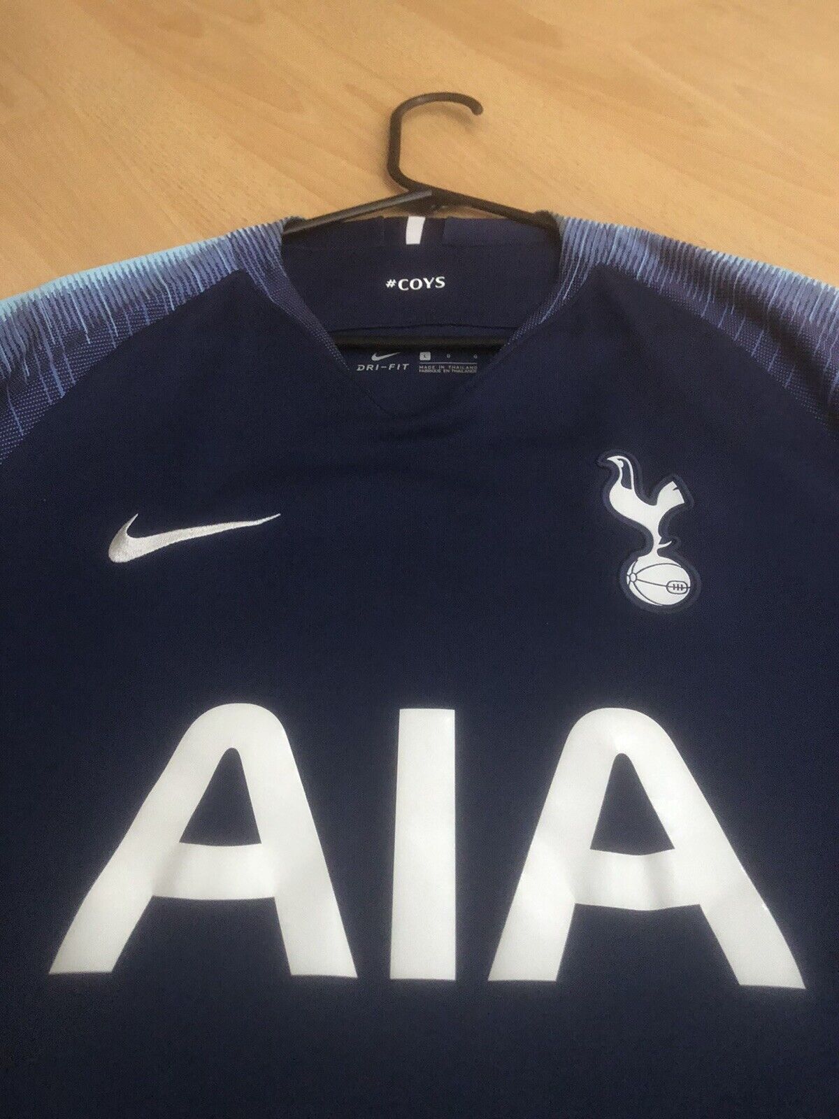 Son 7 Tottenham Hotspur 2018 19 Large Euro Away Excellent Condition 919004 430